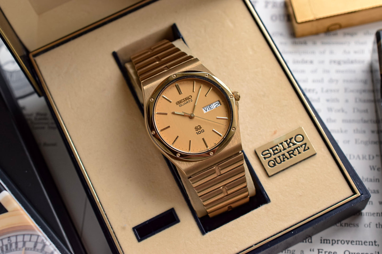 1983 Seiko Oak Golden Day-Date