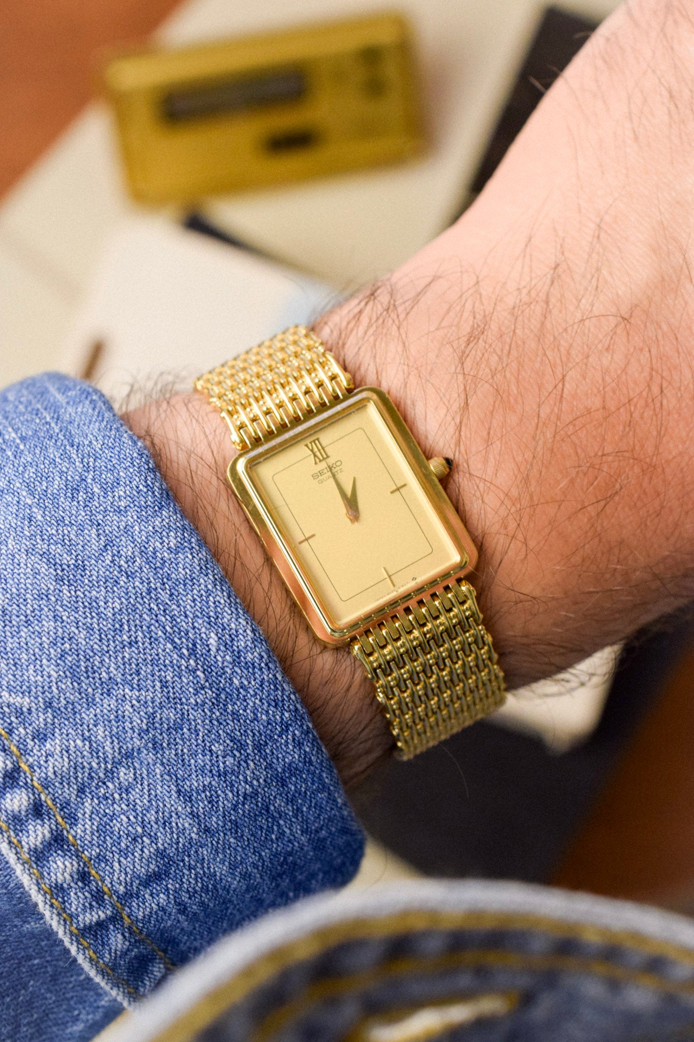 1984 Seiko Golden Tank