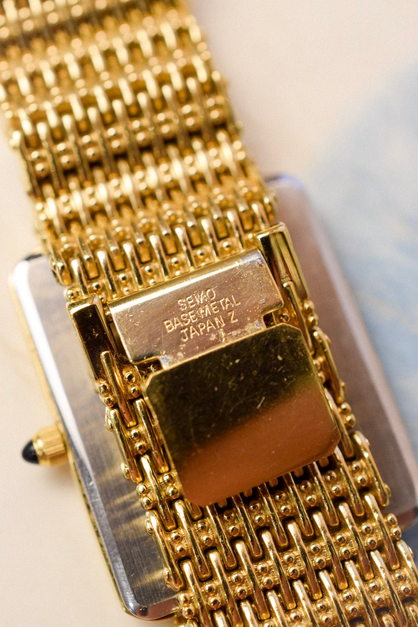 1984 Seiko Golden Tank