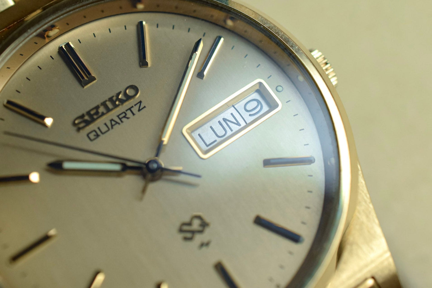 1980 Seiko SQ Golden Cushion Day-Date (Near Mint in Box)