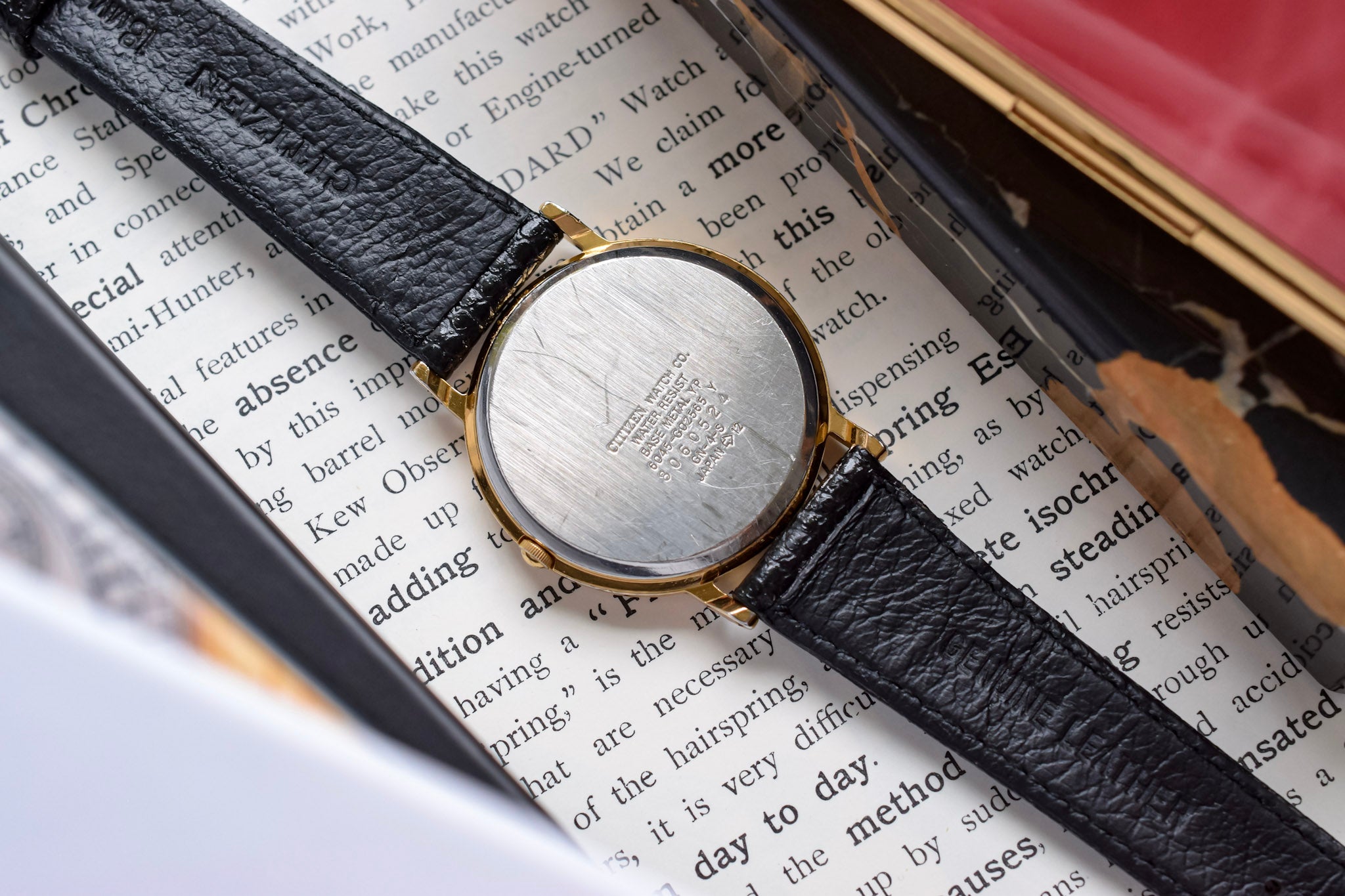1988 Citizen Elegance Breguet Sector Sub Seconds – Oldtimer