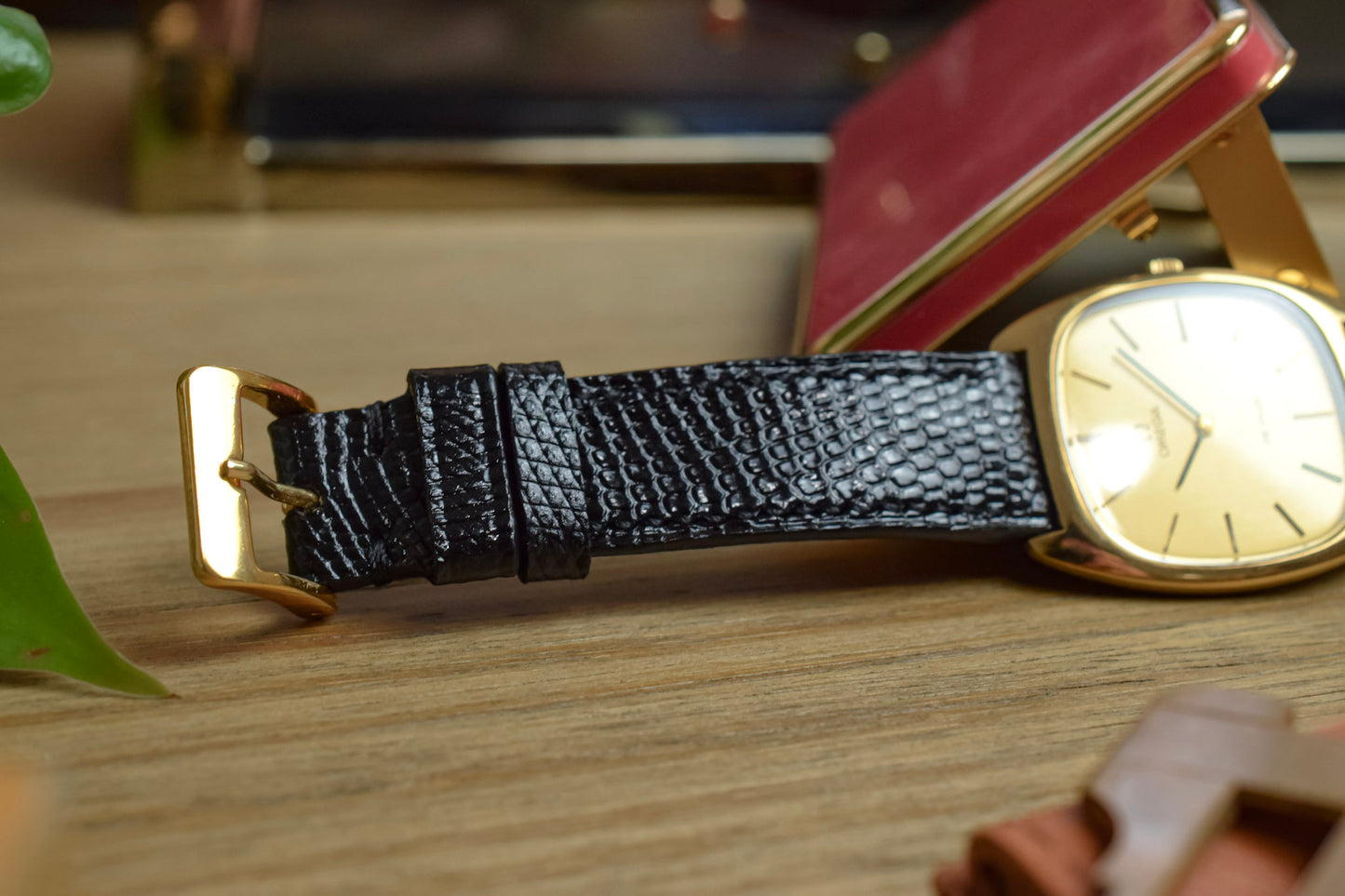 1970s Omega De Ville Champagne Tonneau