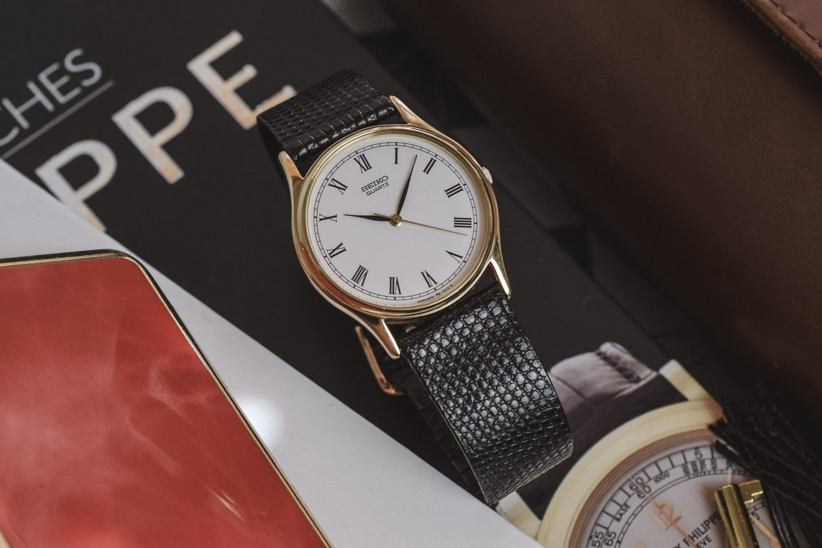 Dial Train Watch 1987 Seiko Train Track Roman Dial – Oldtimer Watch Shop
