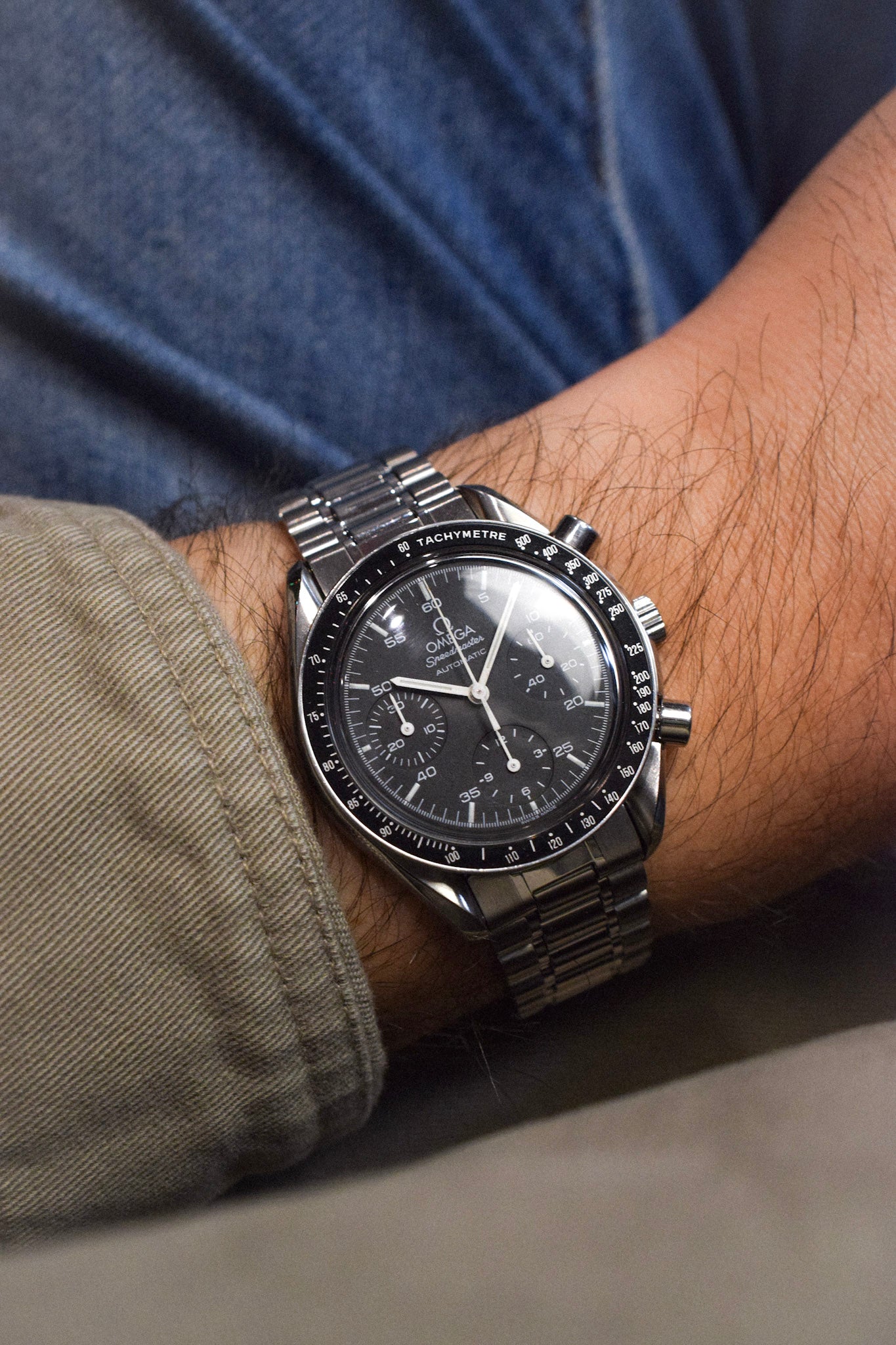 90s Omega Speedmaster Reduced