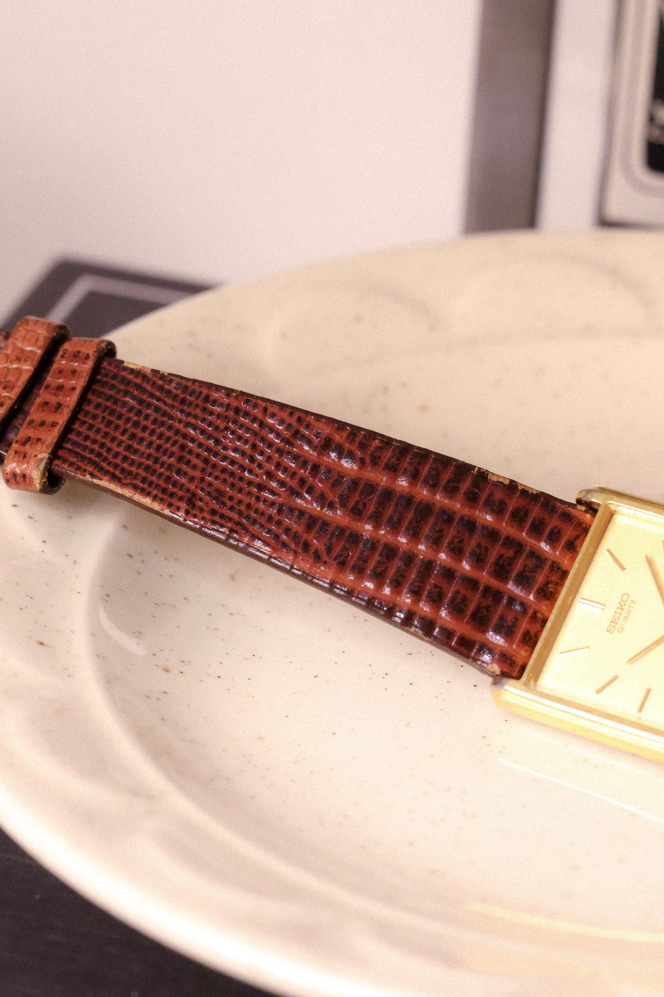 2002 Seiko Champagne Tank