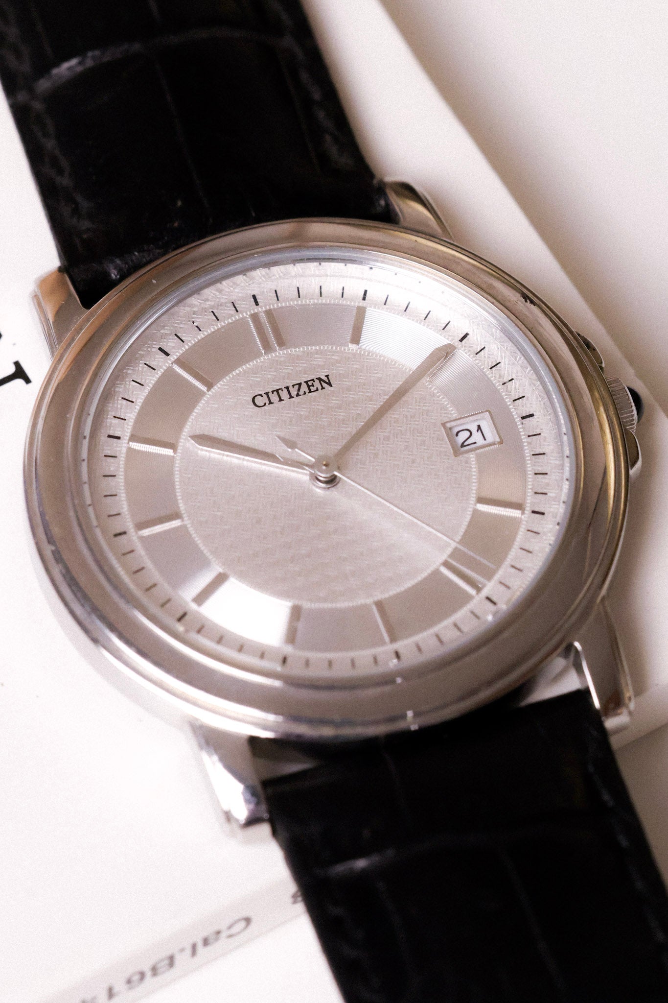 1992 Citizen Sector Classique Calendar - New Old Stock