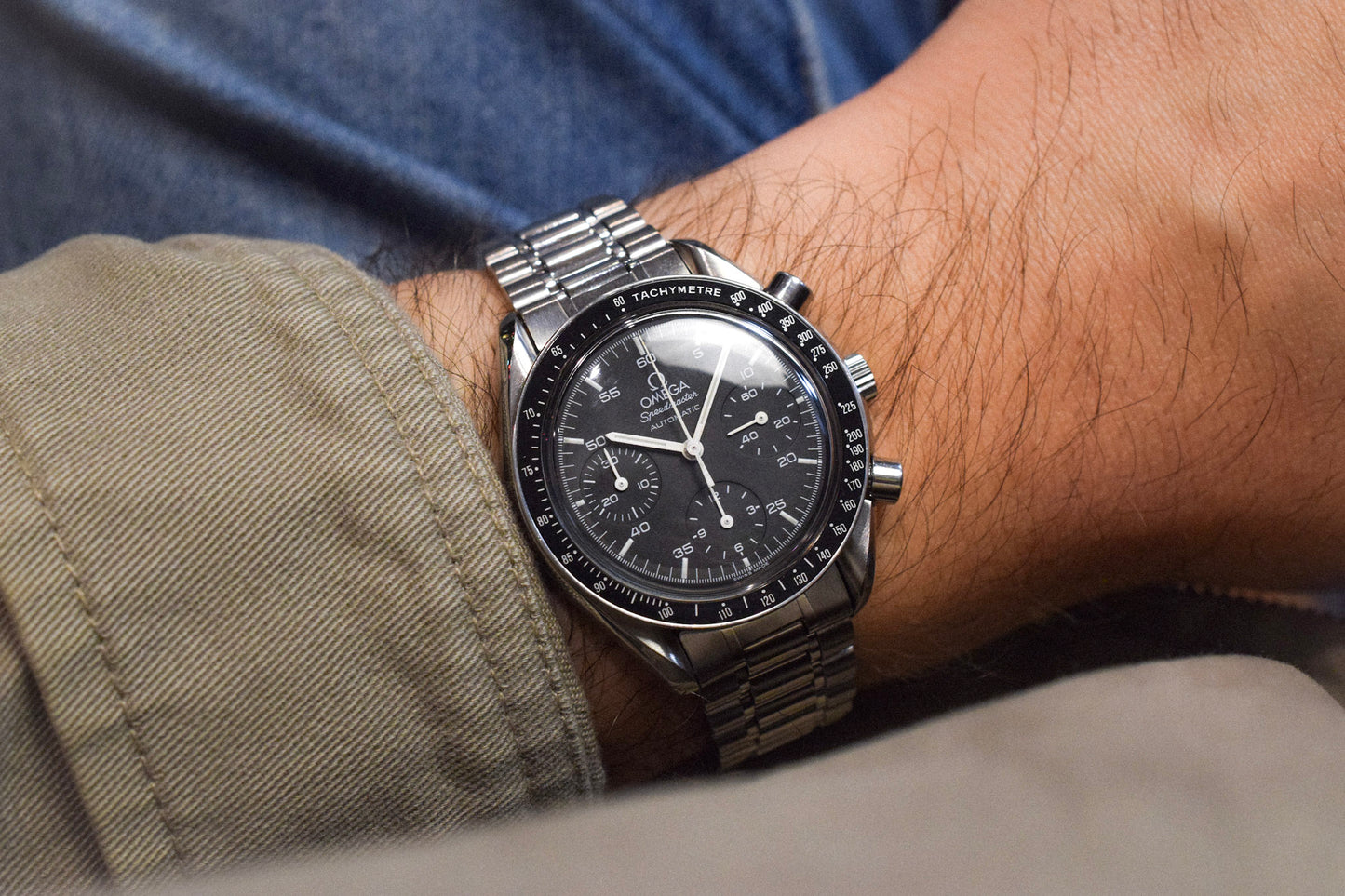 90s Omega Speedmaster Reduced