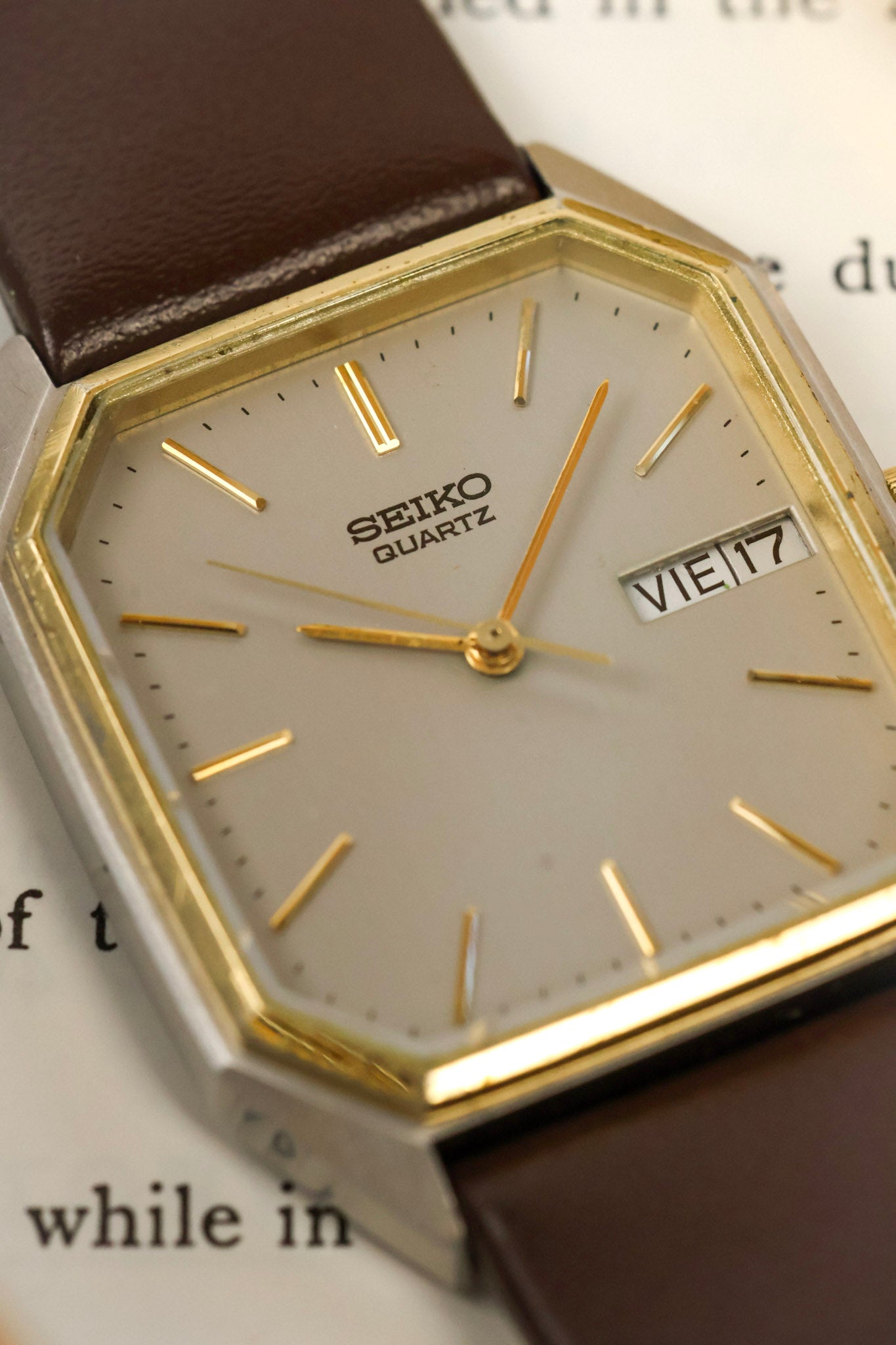 1981 Seiko Two Toned Day-Date Octo