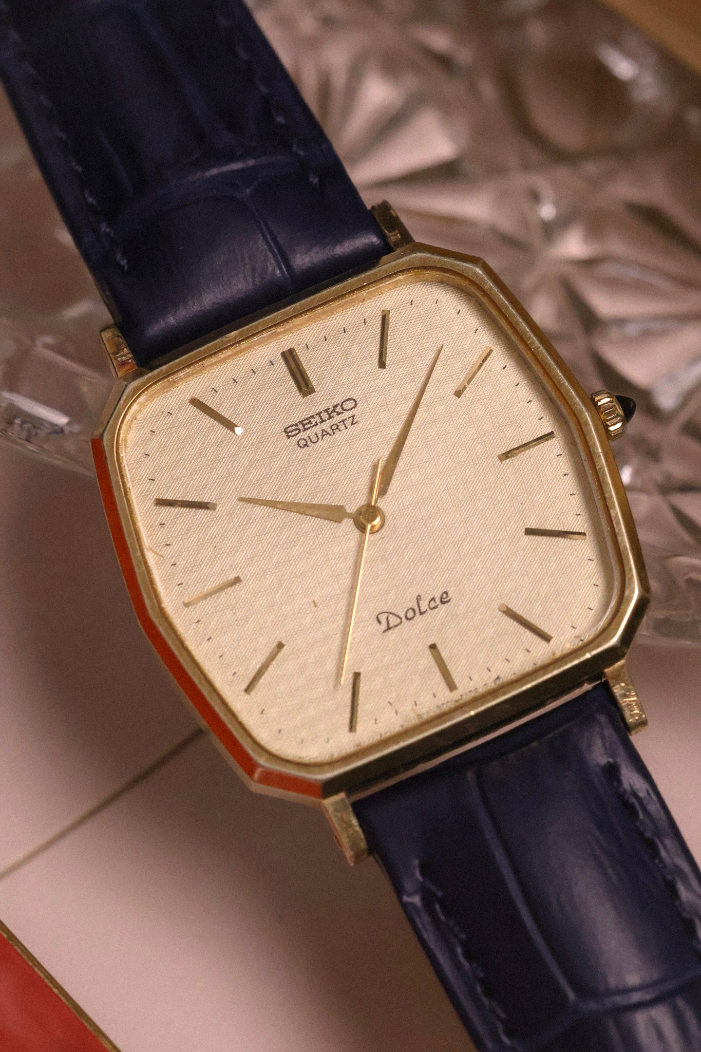 1984 Seiko Dolce Honeycomb Deca