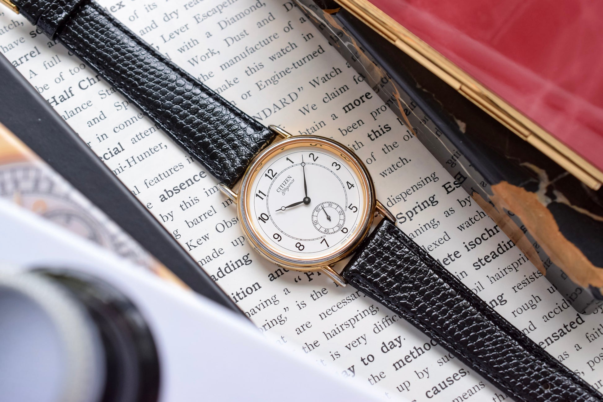 1988 Citizen Elegance Breguet Sector Sub Seconds – Oldtimer Watch Shop