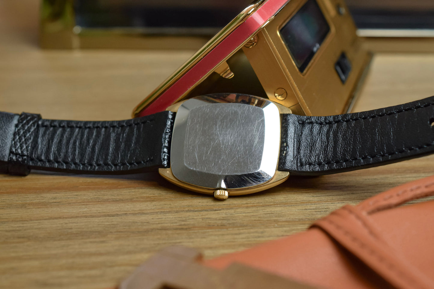 1970s Omega De Ville Champagne Tonneau