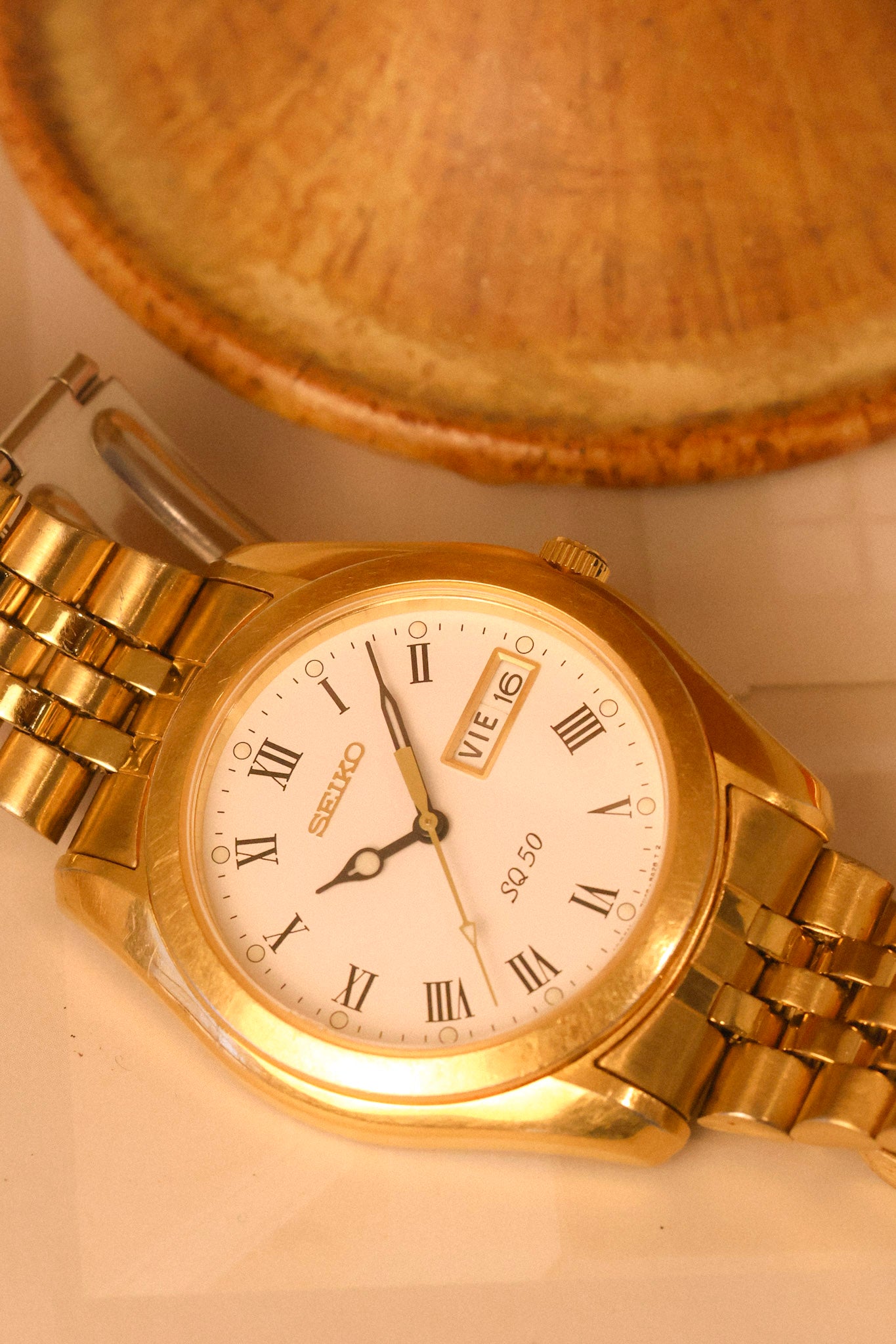 1995 Seiko Golden Buckley Dial Jubilee Prez