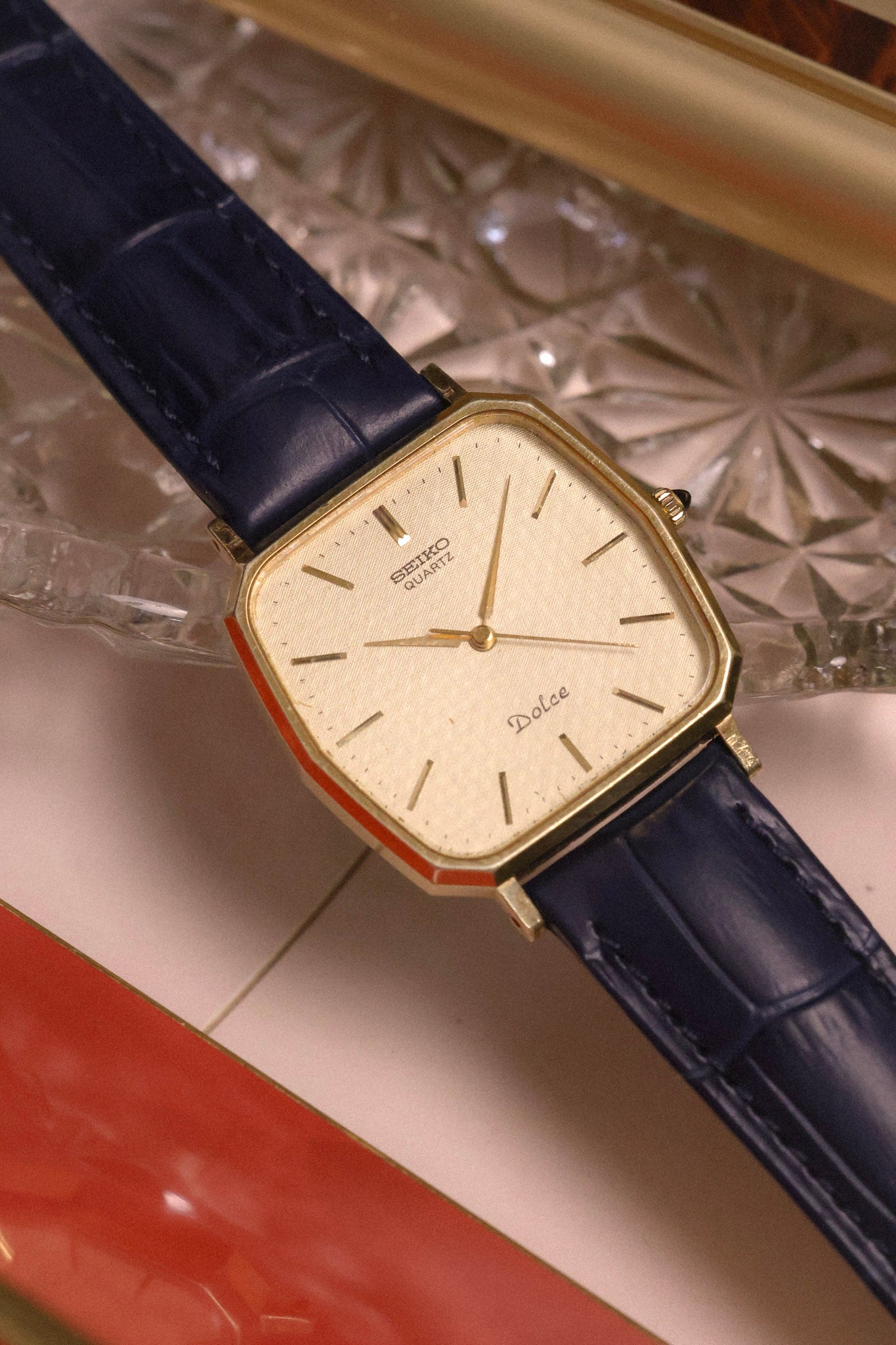 1984 Seiko Dolce Honeycomb Deca