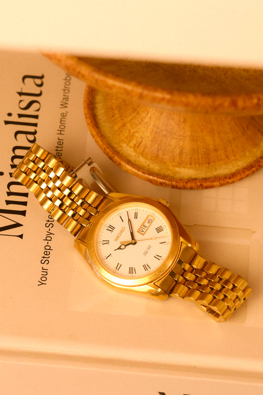 1995 Seiko Golden Buckley Dial Jubilee Prez