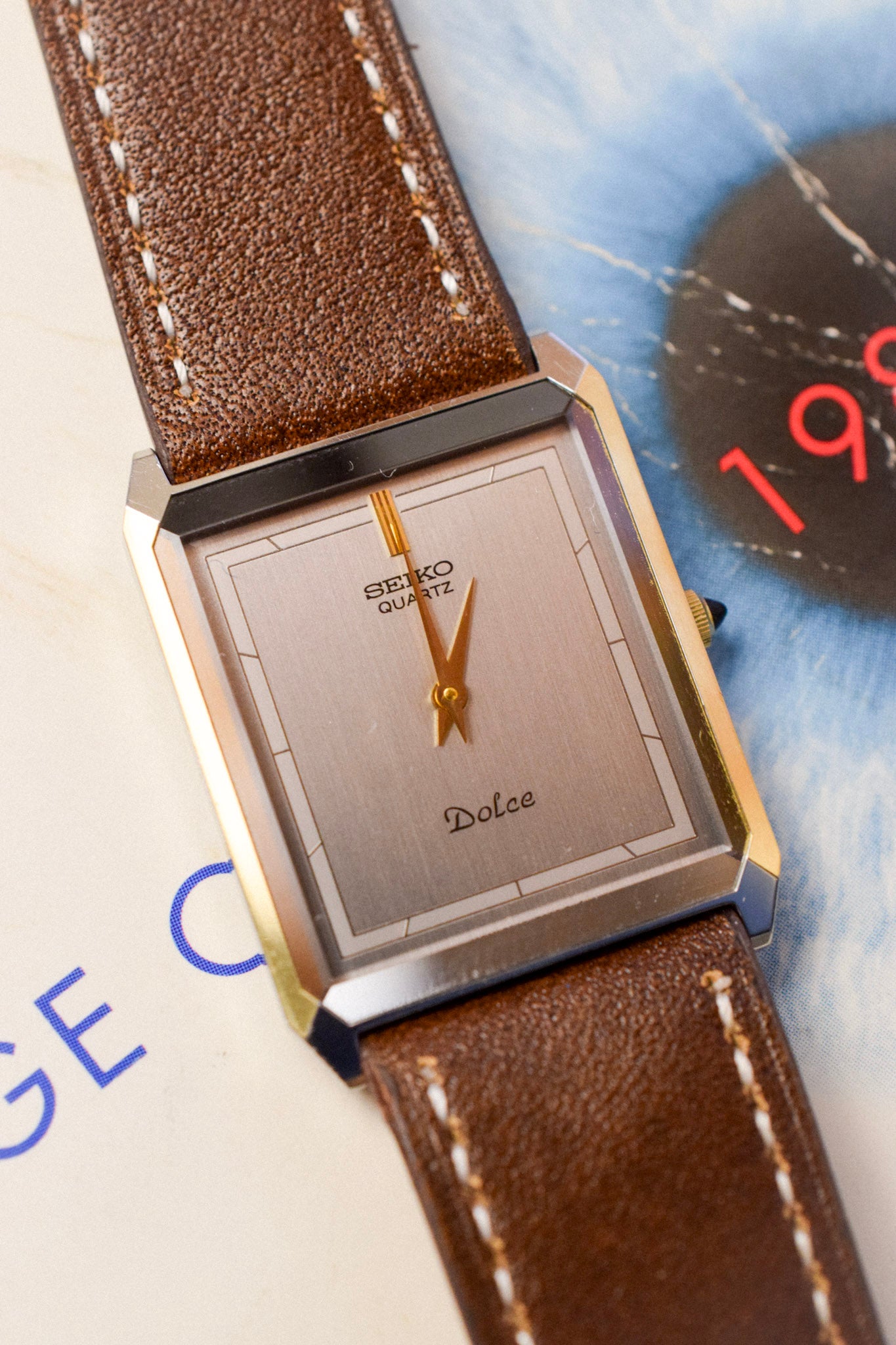 1984 Seiko Dolce Two Toned Octo