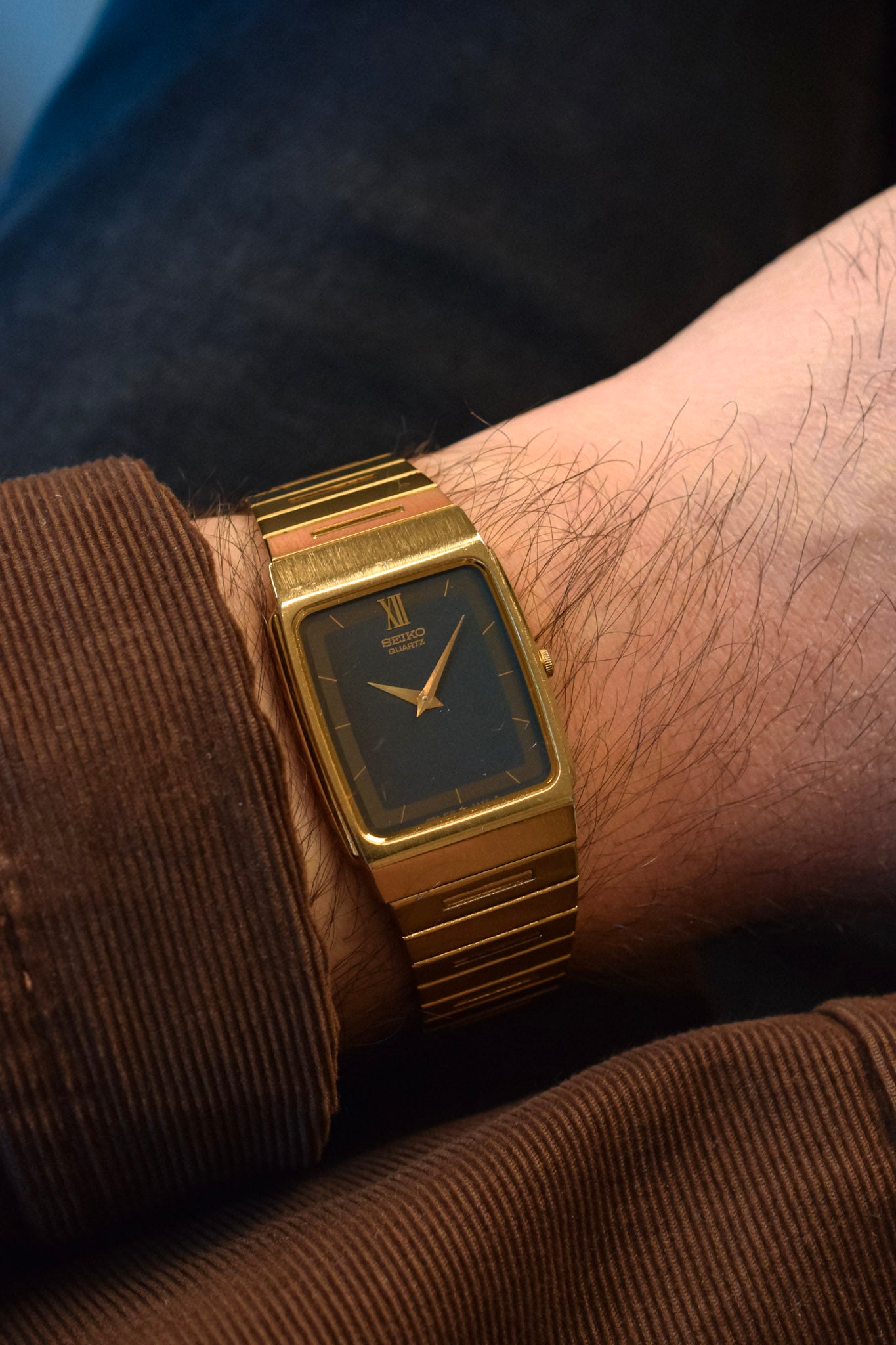 1987 Seiko Gilt Tonneau