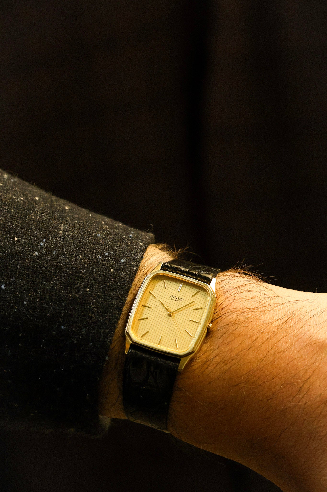1985 Seiko Champagne Tapestry Octo