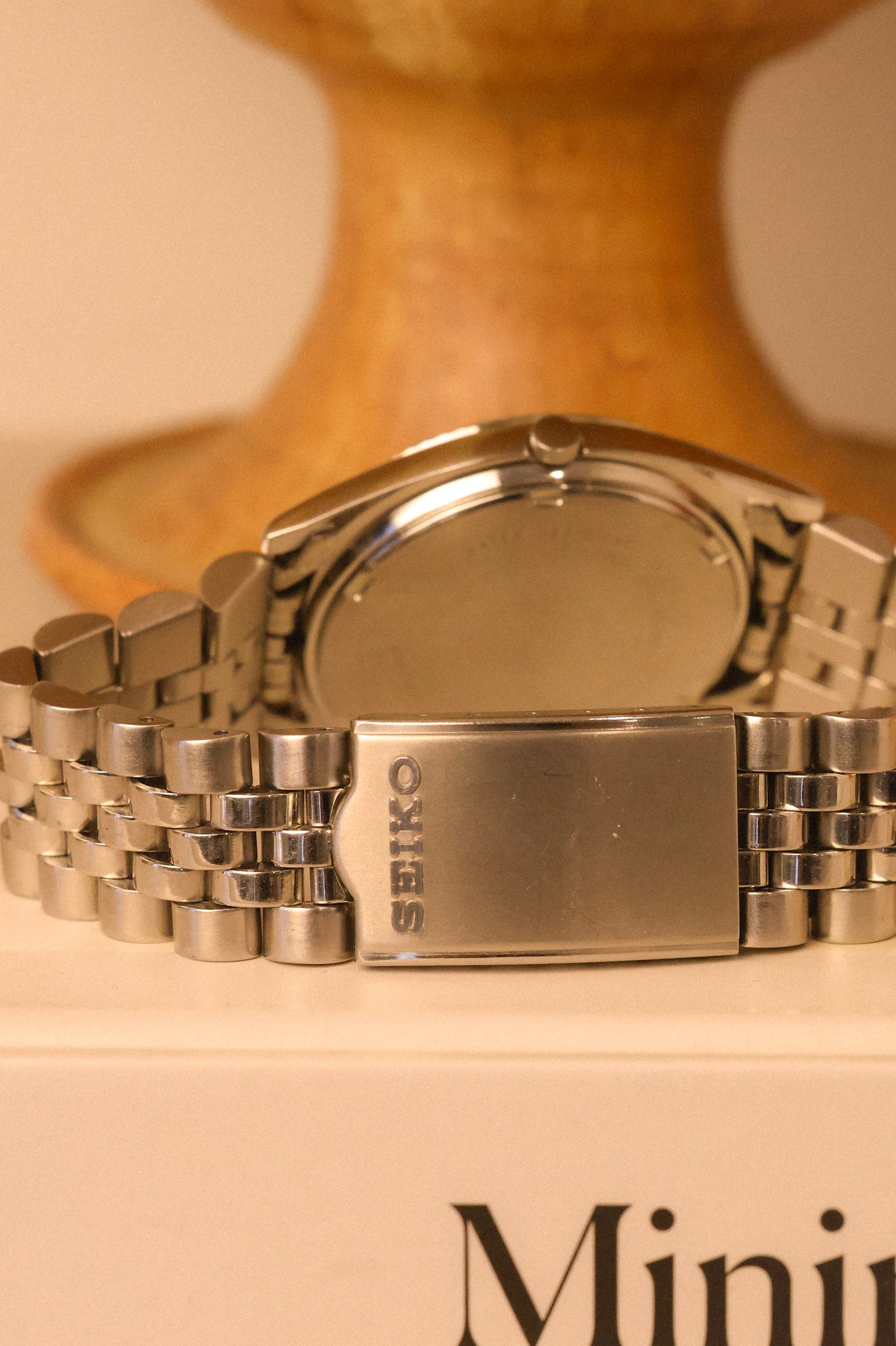 1994 Seiko Black Dial Steel Jubilee Prez