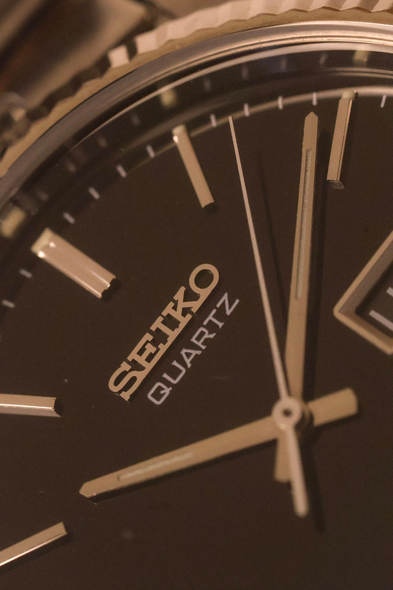 1994 Seiko Black Dial Steel Jubilee Prez
