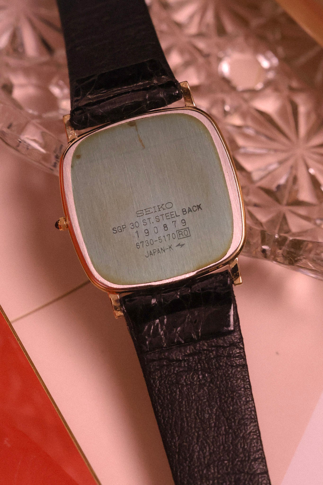 1981 Seiko Dolce Sparkle Dial TV