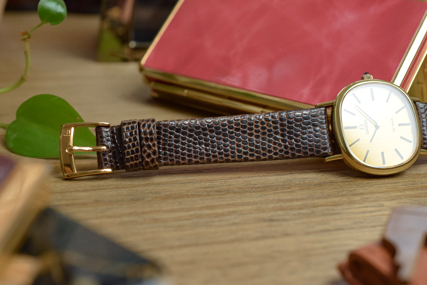 1970s Omega De Ville Golden Ellipse