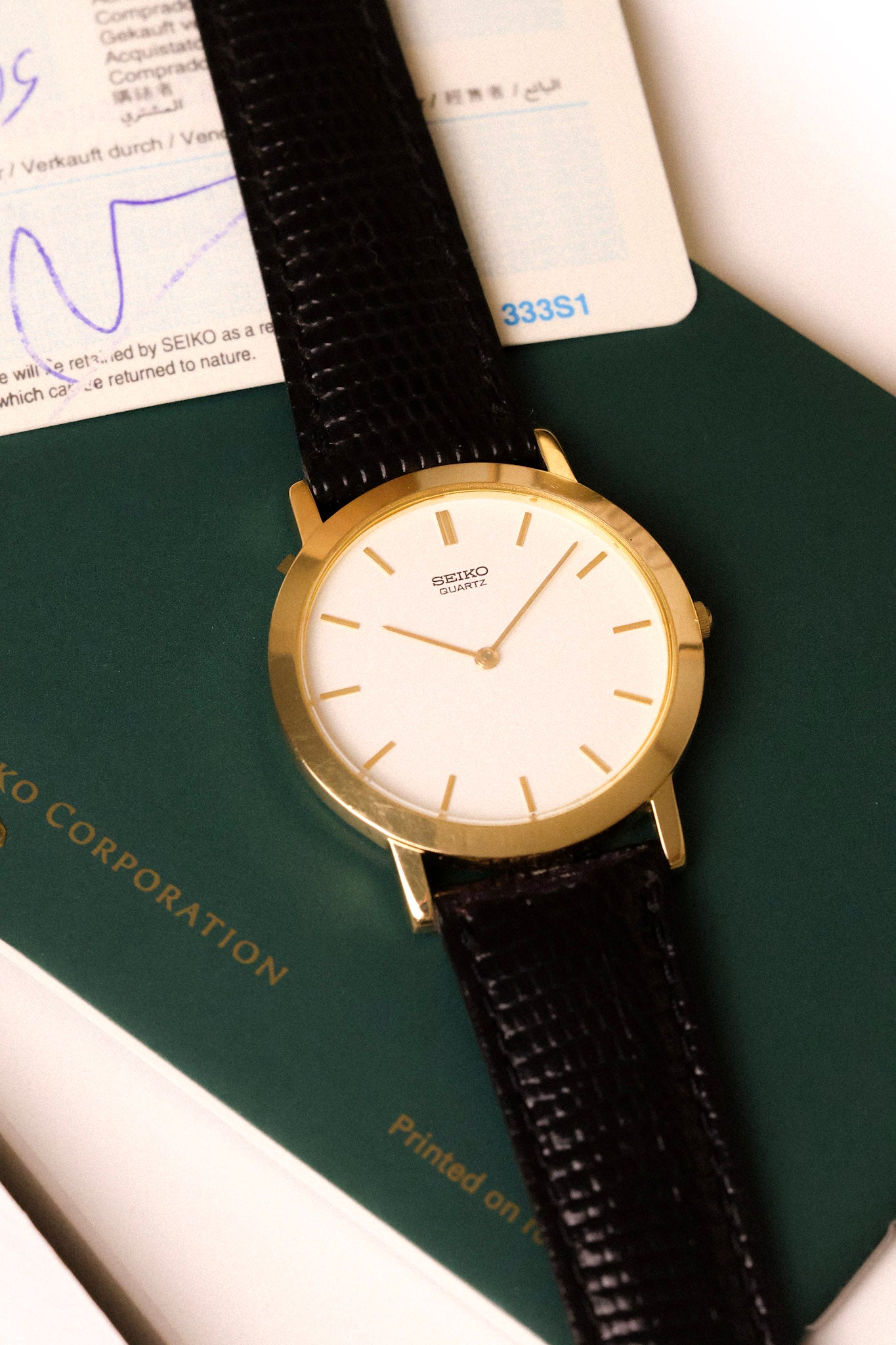 1989 Seiko Calatrava - New Old Stock