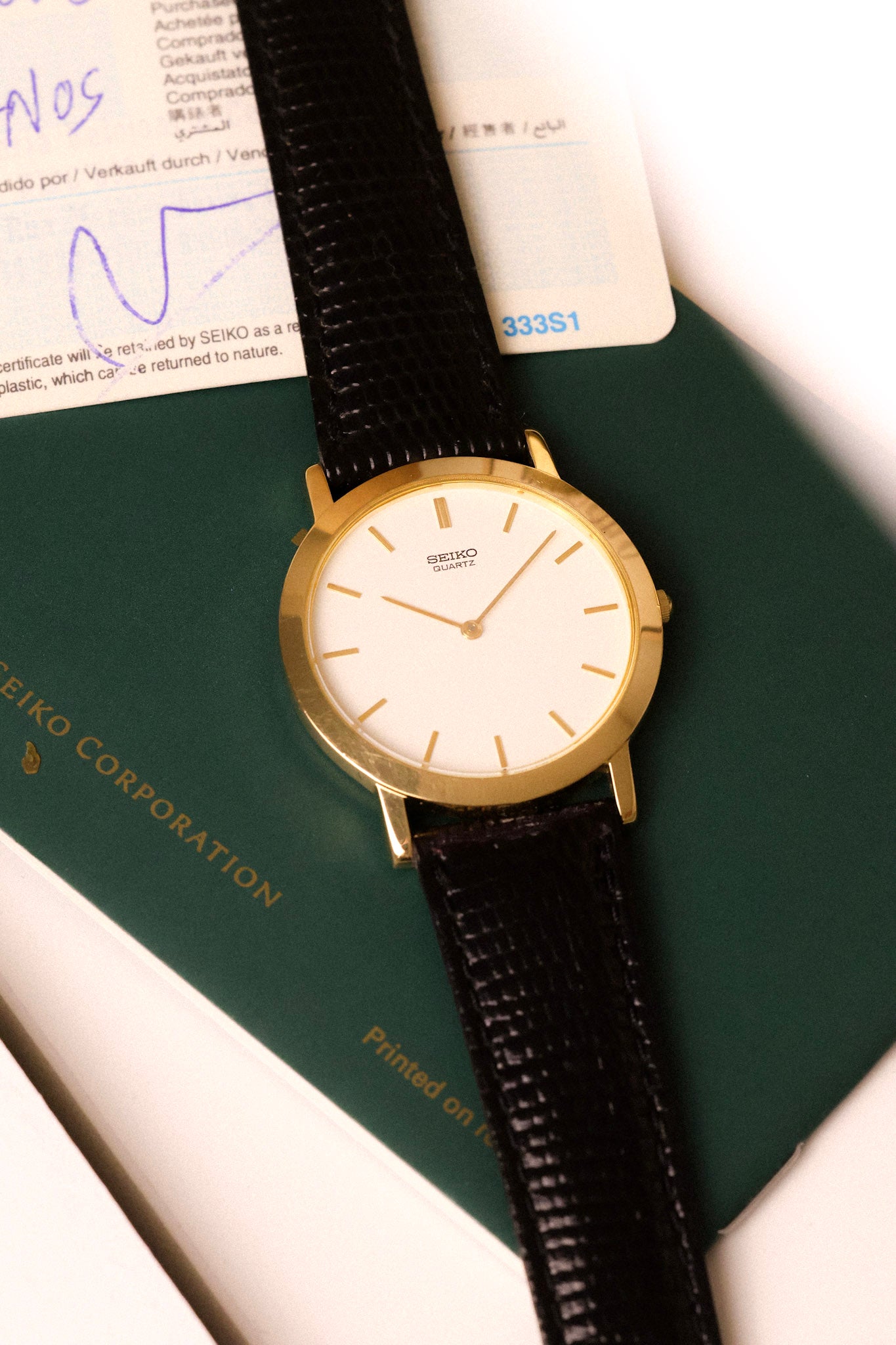 1989 Seiko Calatrava - New Old Stock