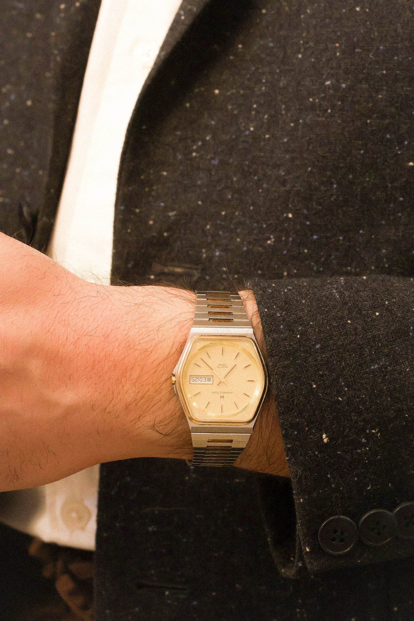 80’s Hamilton Tonneau Day-Date