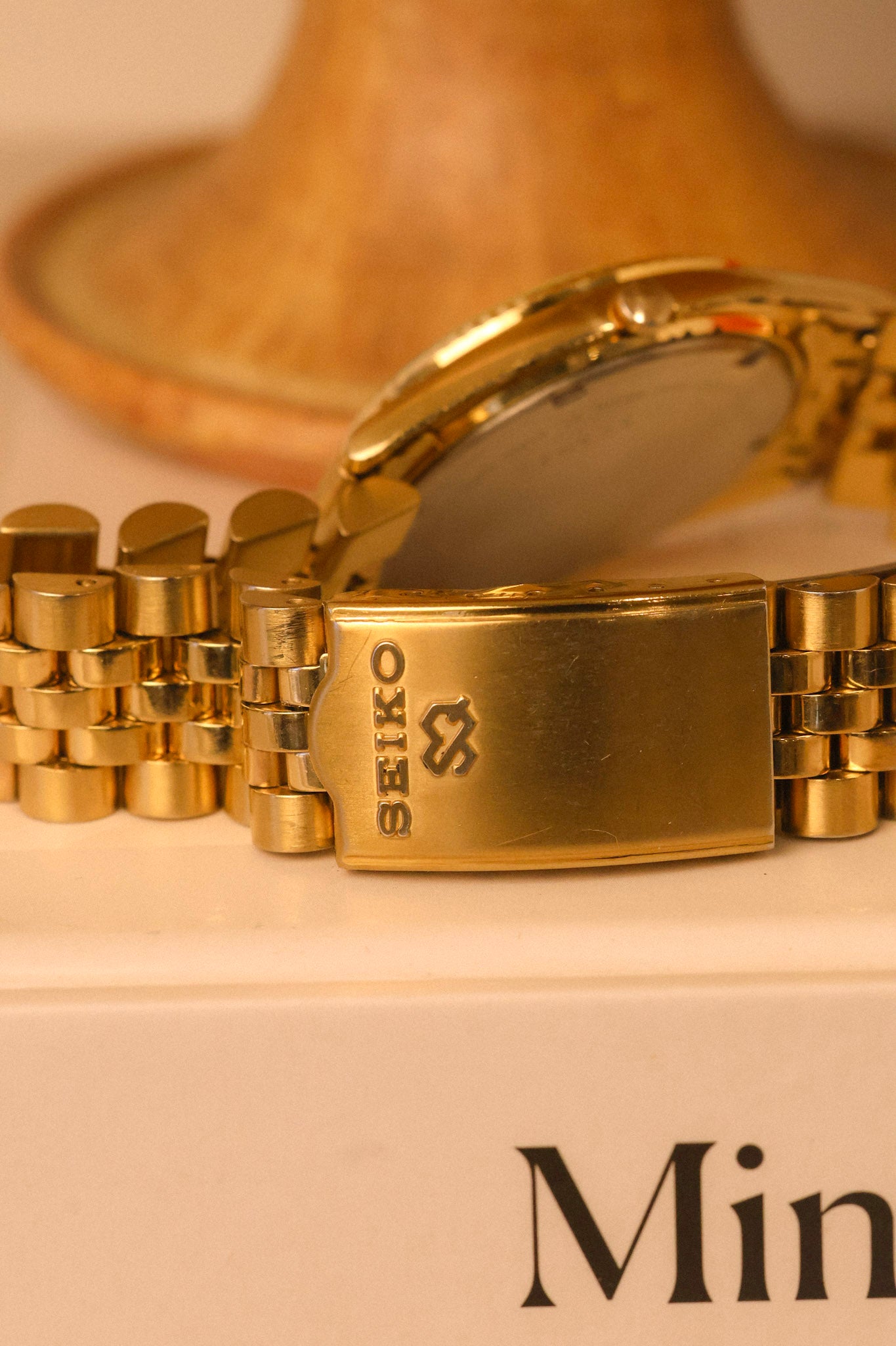 1988 Seiko SQ Black Dial Jubilee Prez