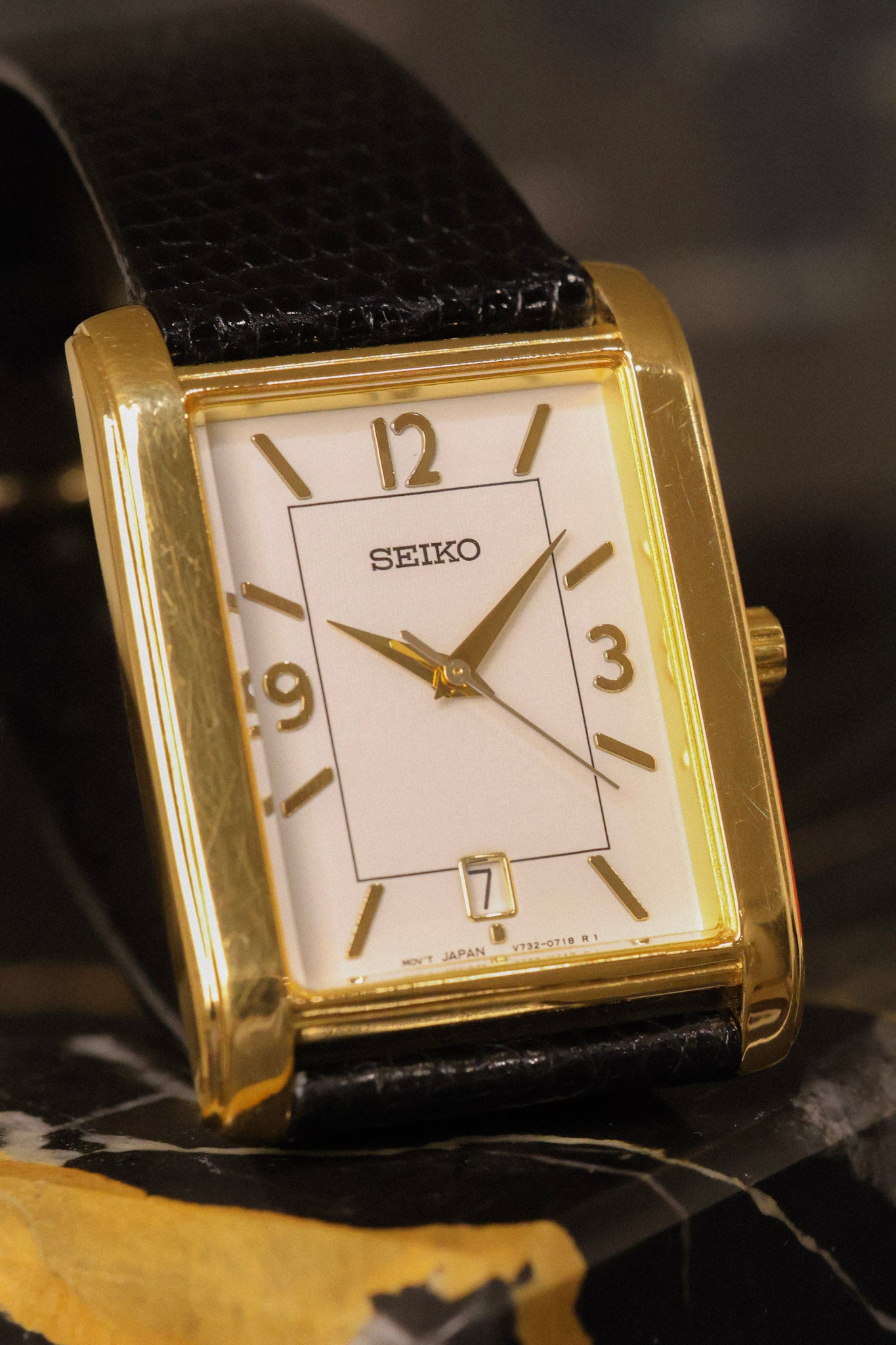 1999 Seiko Jumbo Calendar Tank