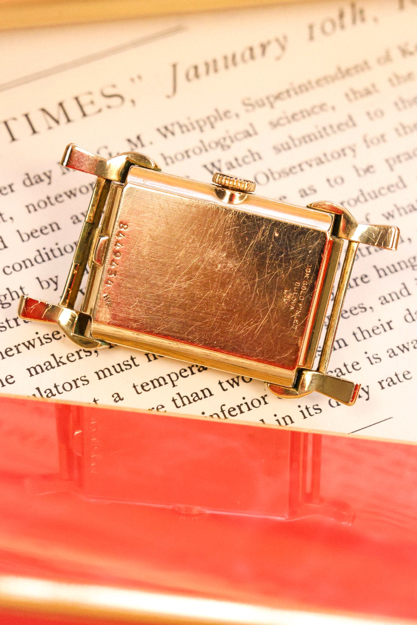 1954 Bulova Warwick - 10K Gold Filled