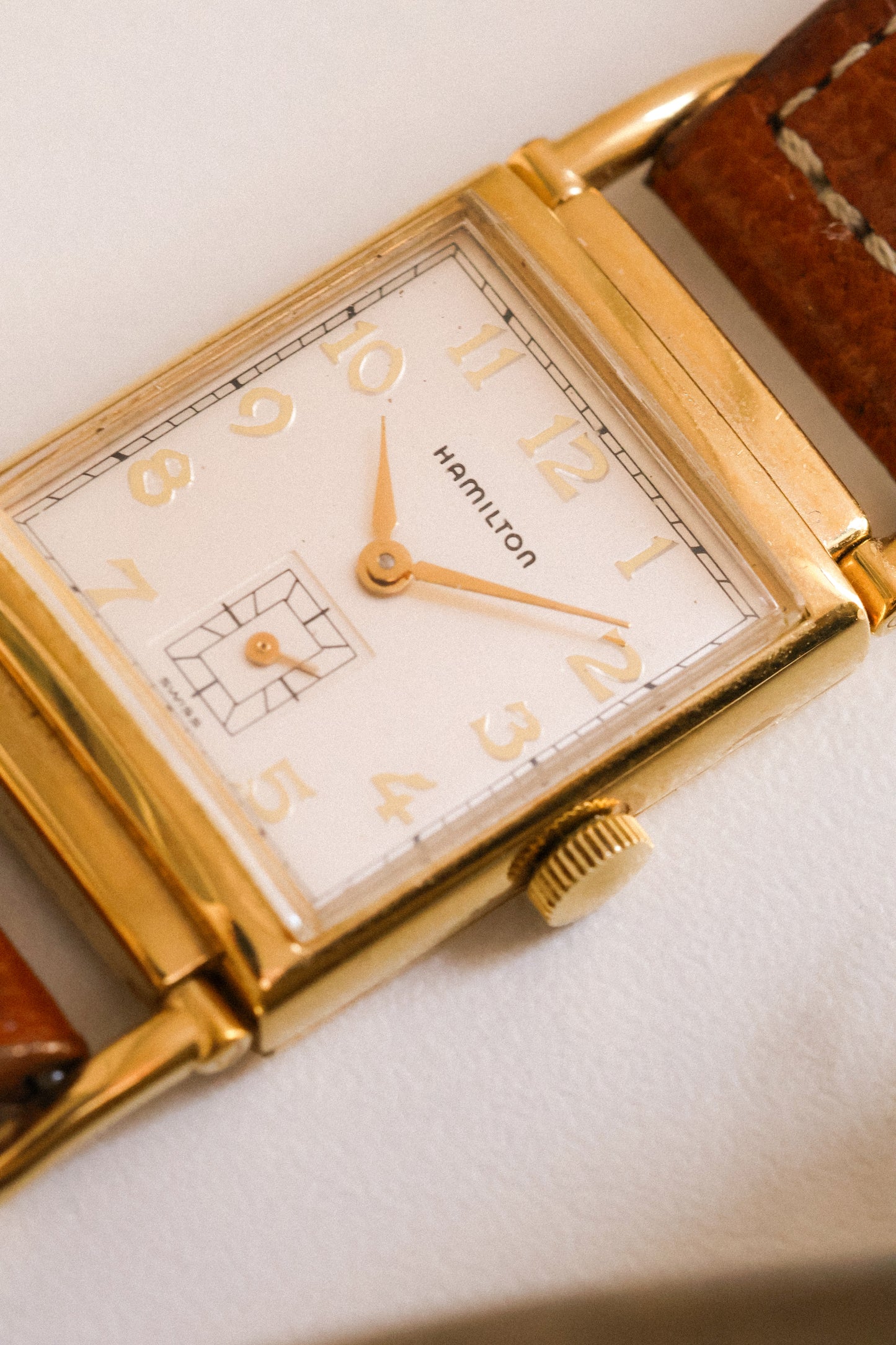 80’s Hamilton Wilshire - Registered Edition - 18K Gold Electro Plated