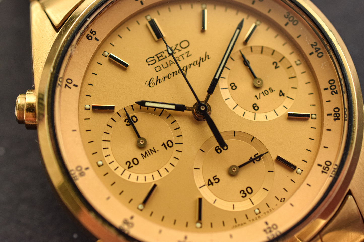 1985 Seiko Golden Chronograph "Speedy"