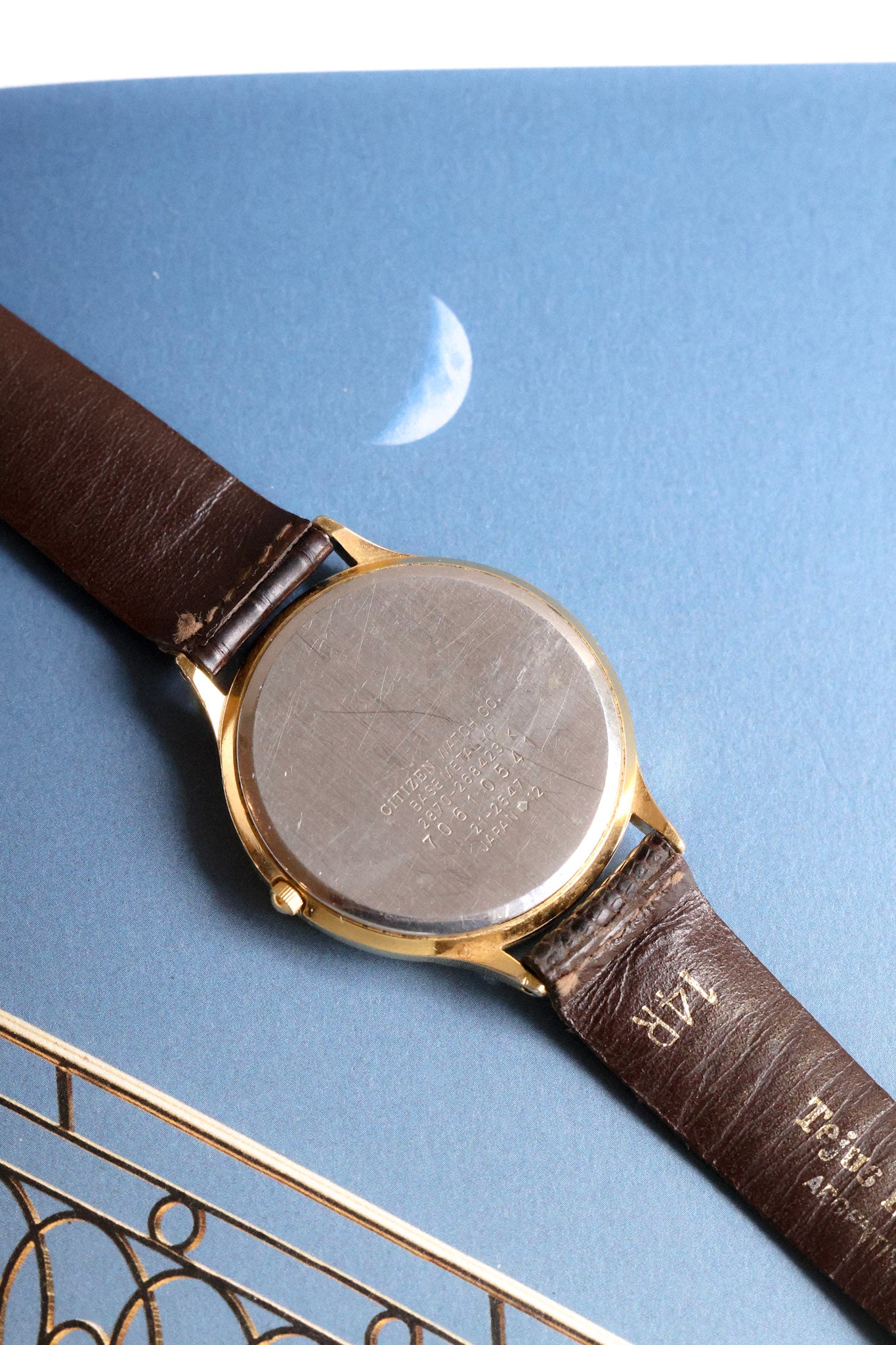 1987 Citizen Moonphase Calendar - Midsized
