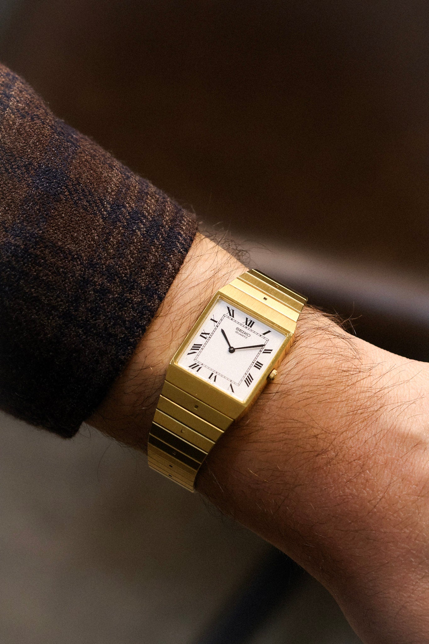 1986 Seiko Golden Roman Tonneau