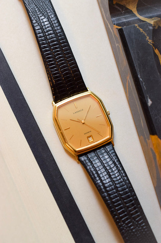 1985 Seiko Lassale Golden Octo Calendar