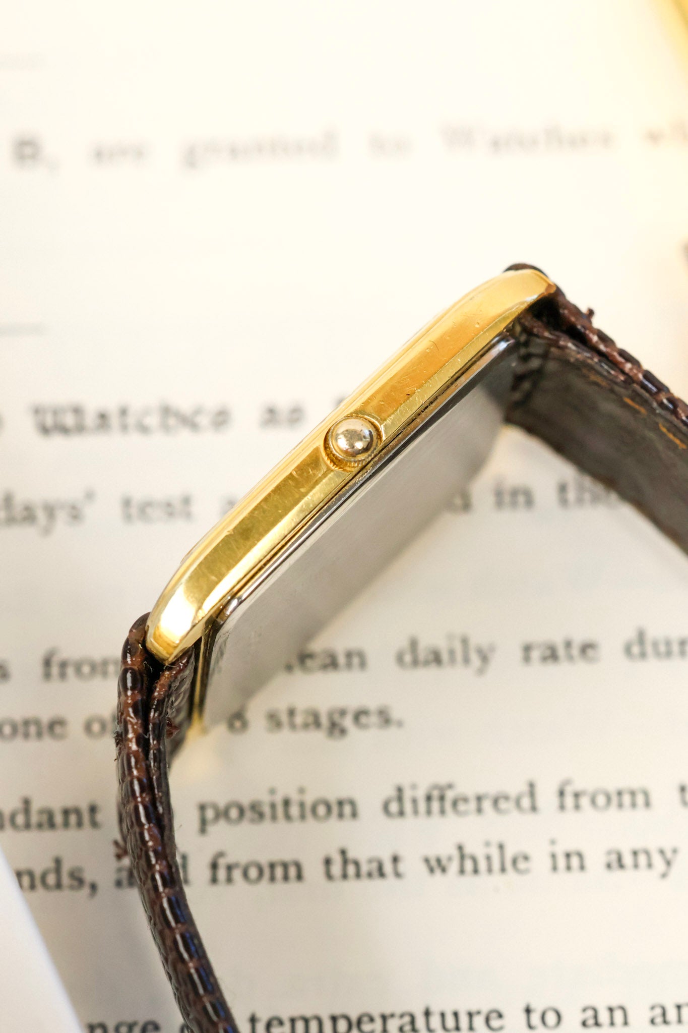 1996 Seiko Golden Coffee Dial Tank