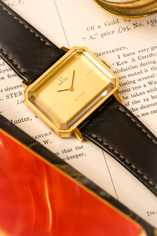1970s Omega De Ville Andrew Grima Octo