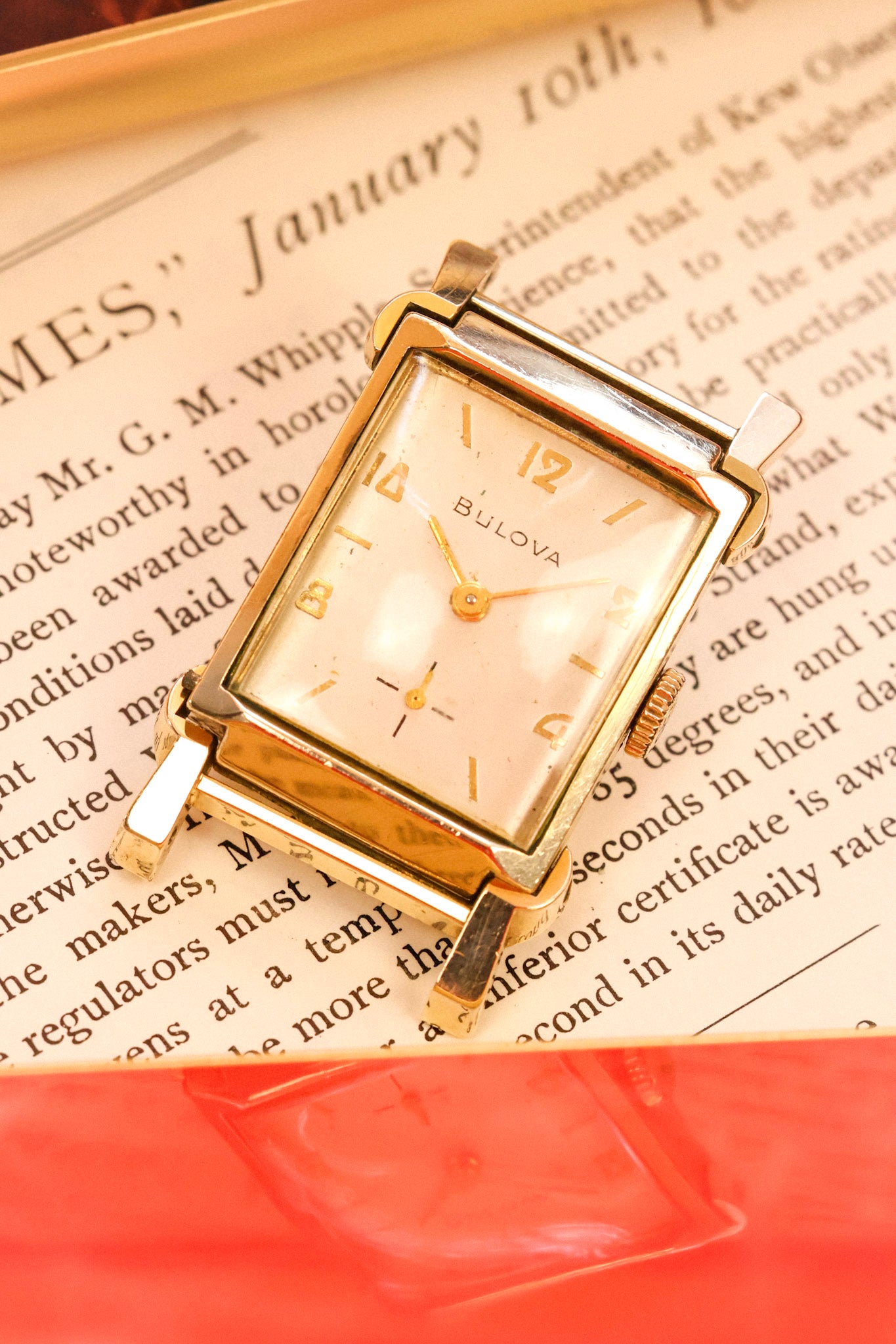 1954 Bulova Warwick - 10K Gold Filled