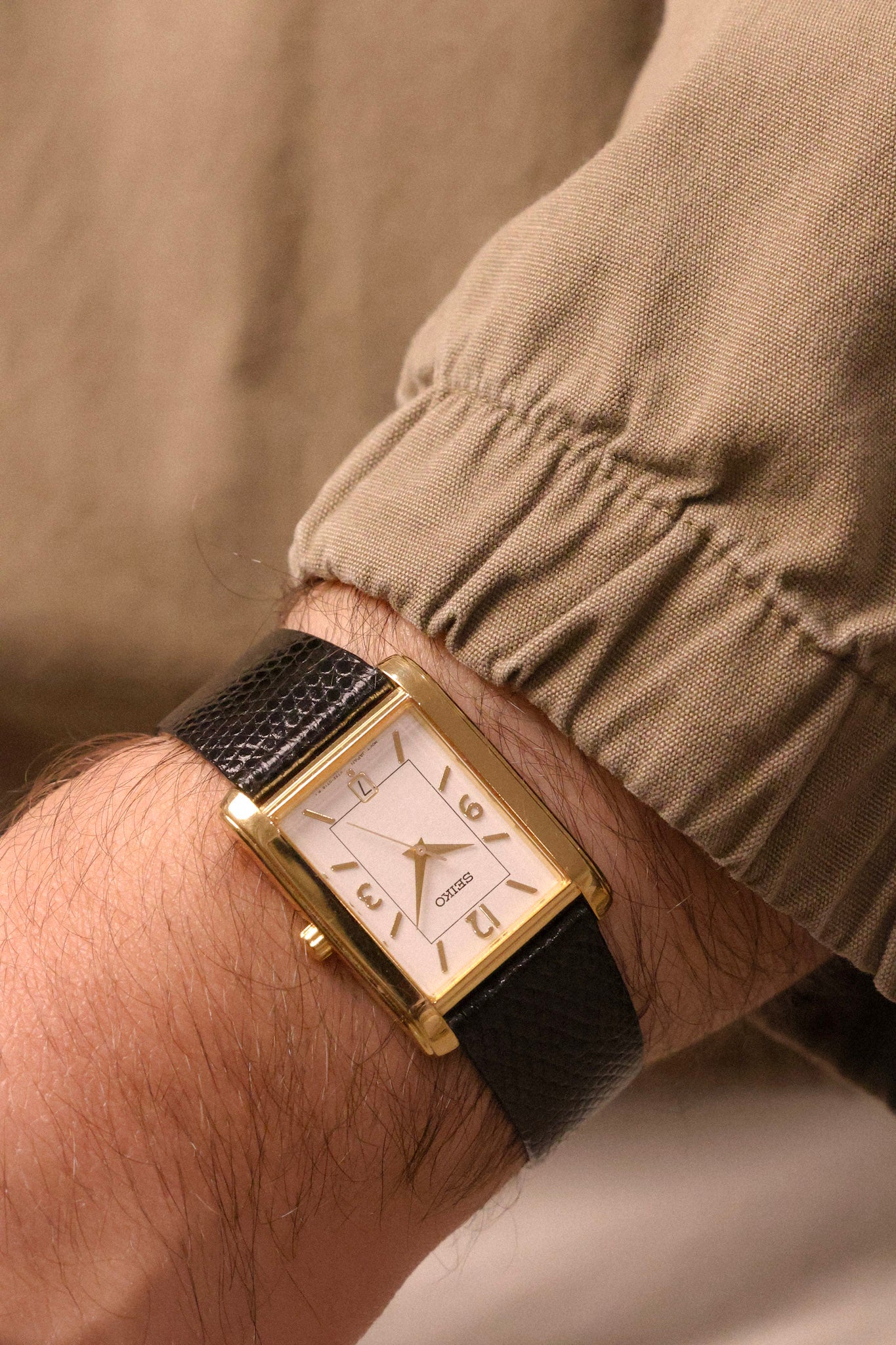 1999 Seiko Jumbo Calendar Tank