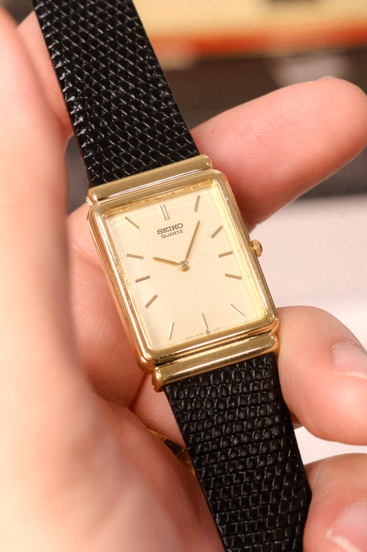 1990 Seiko Champagne Hooded Lugs Tank