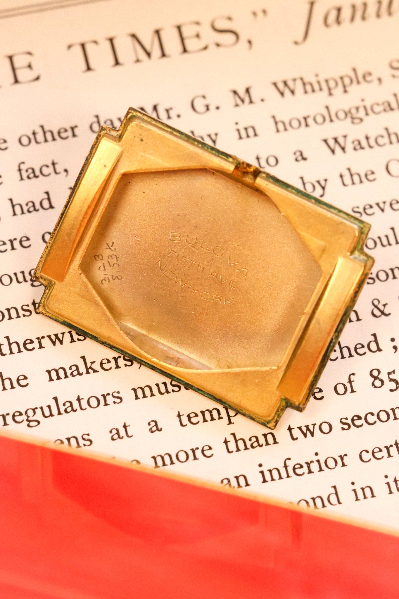 1954 Bulova Warwick - 10K Gold Filled