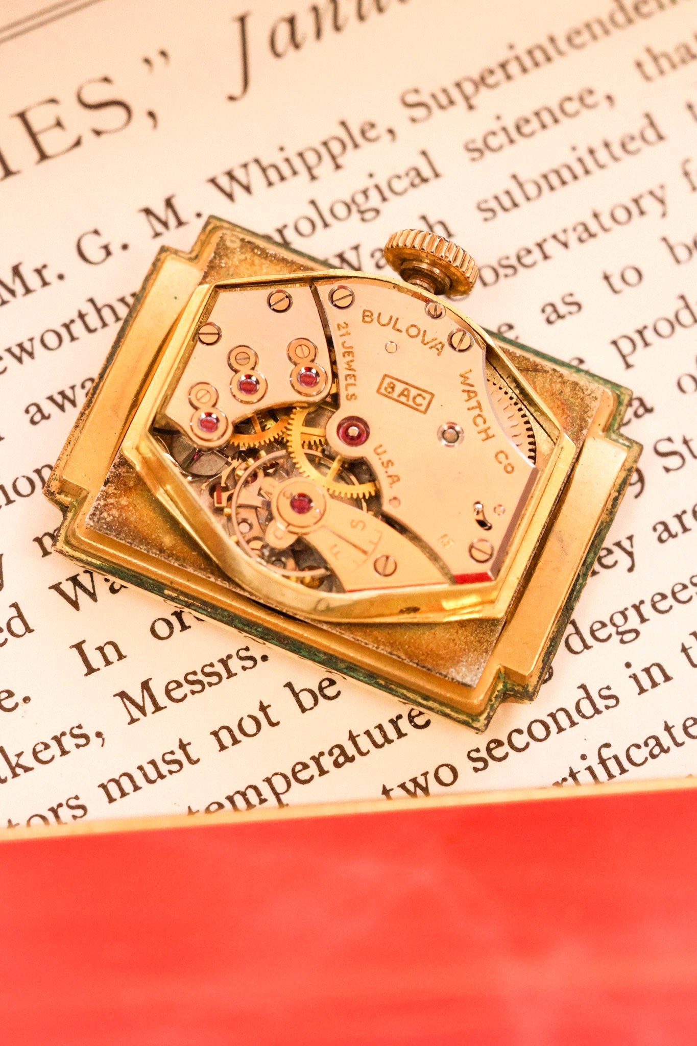 1954 Bulova Warwick - 10K Gold Filled