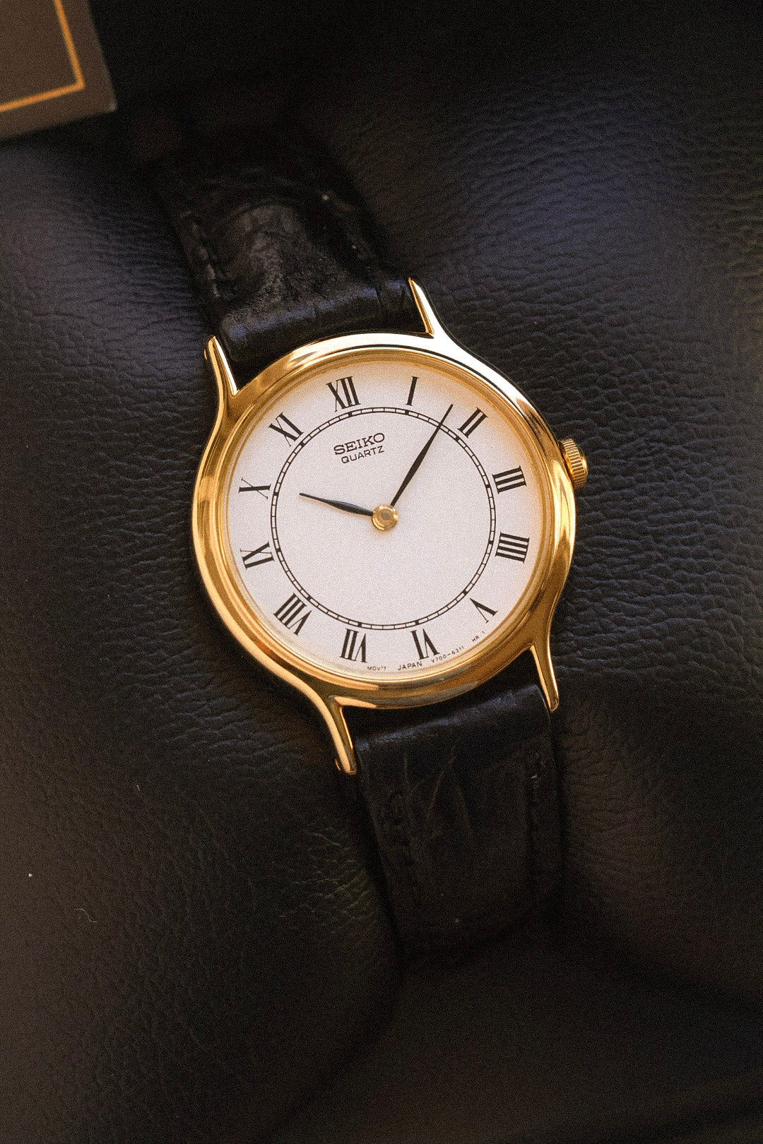 1990 New Old Stock Seiko Roman Ronde Pair Set