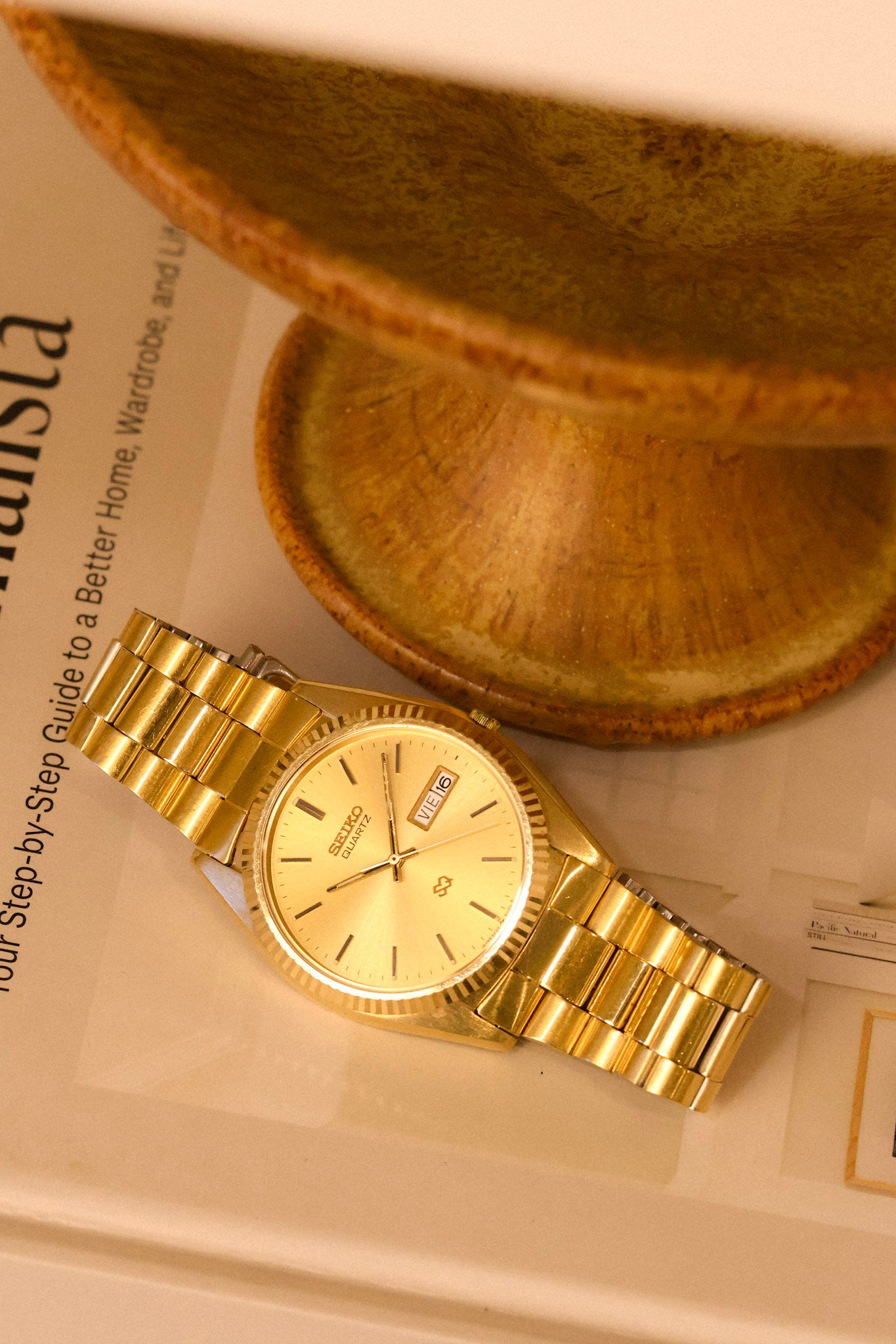 1986 Seiko SQ Golden Prez