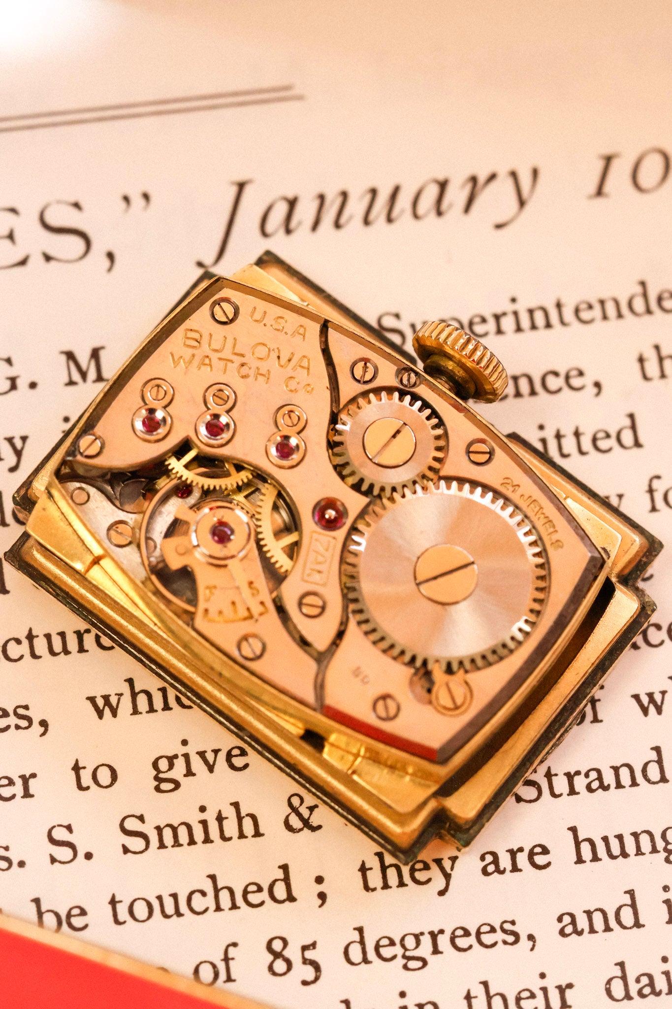 1948 Bulova His Excellency - 10K Gold Filled