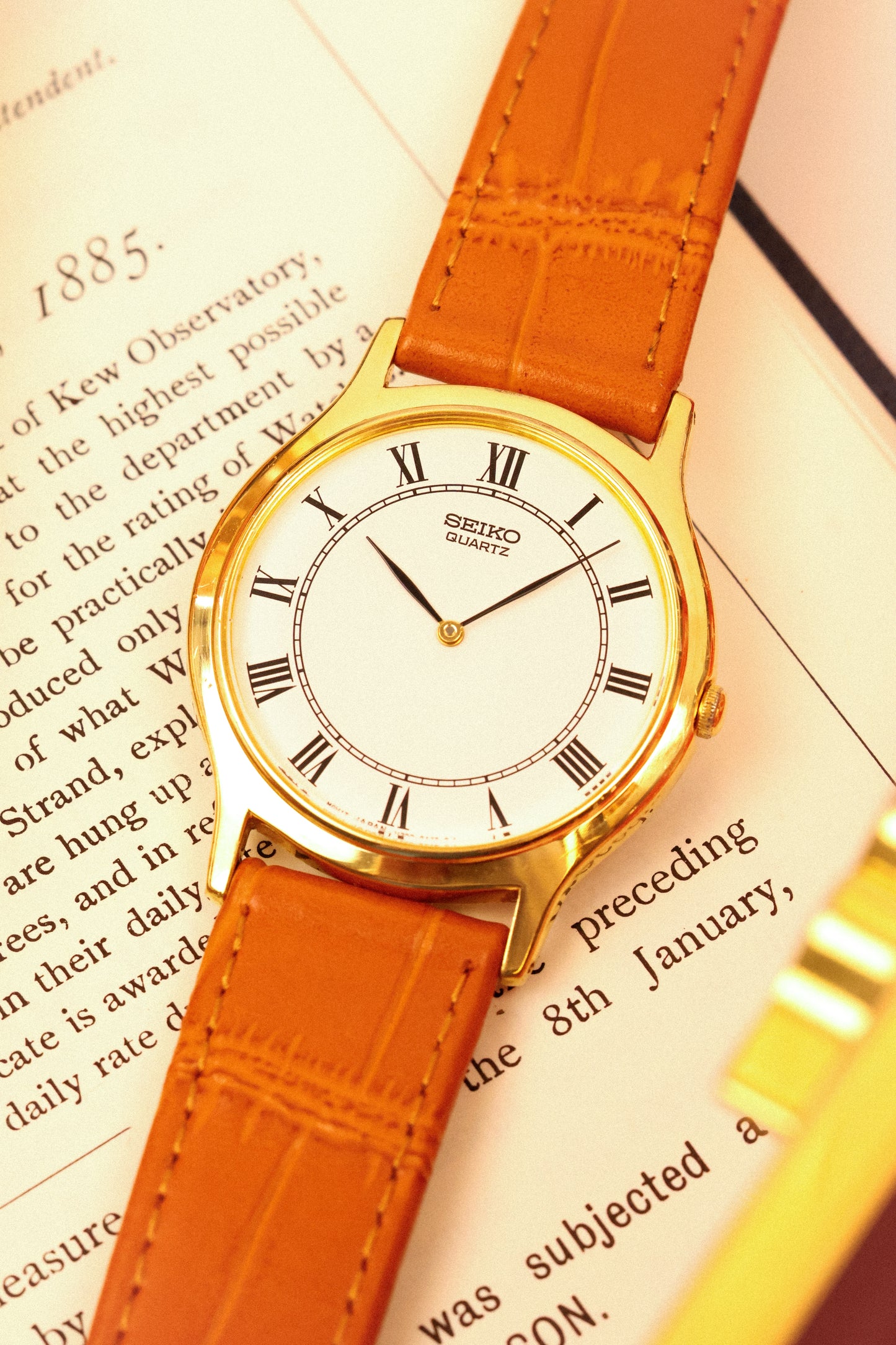 1995 Seiko Roman Dial Ronde