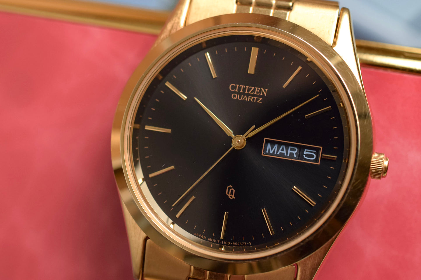 1988 Citizen Gilt Smooth Bezel Day-Date "Jubilee"