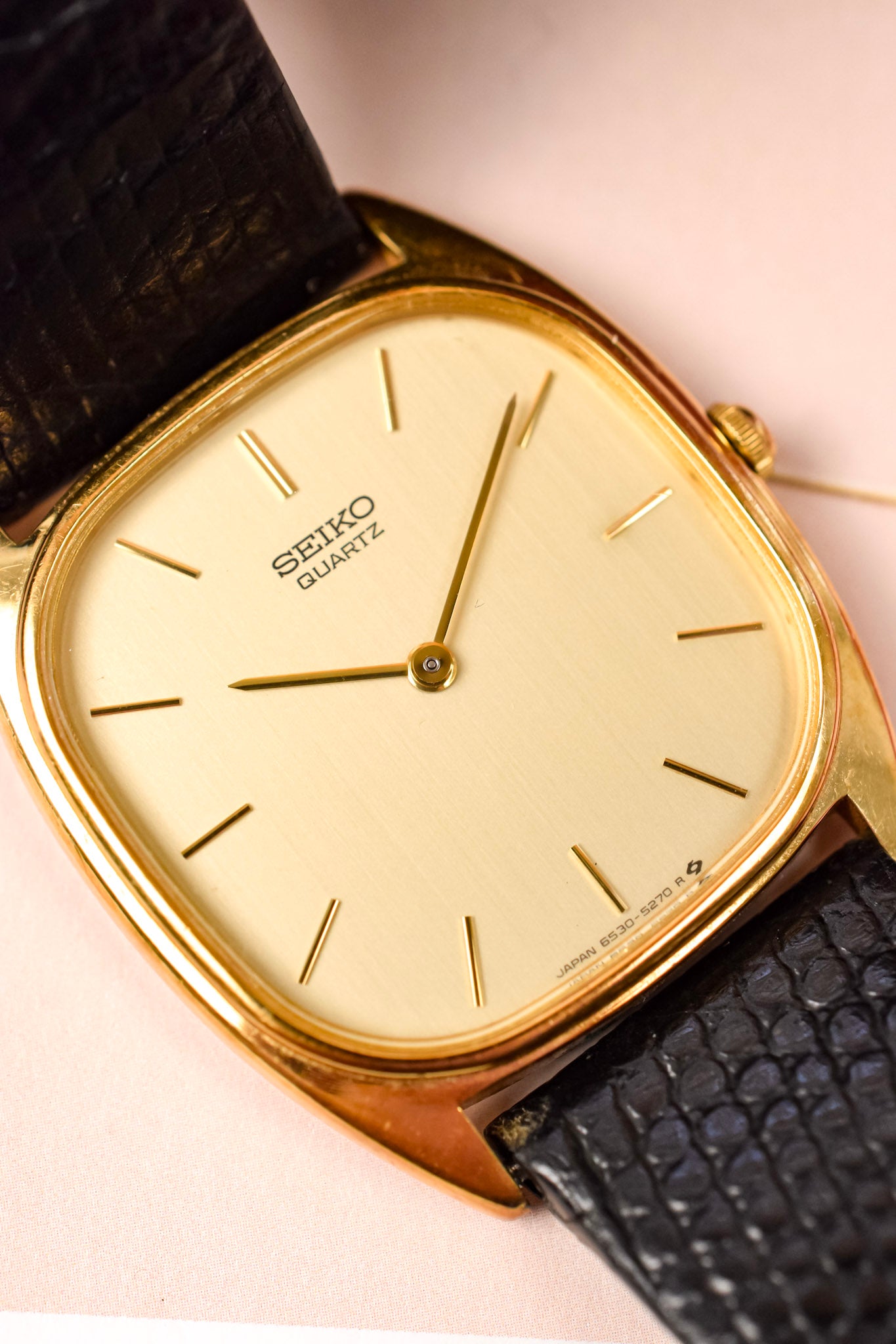 1983 Seiko Champagne Tonneau