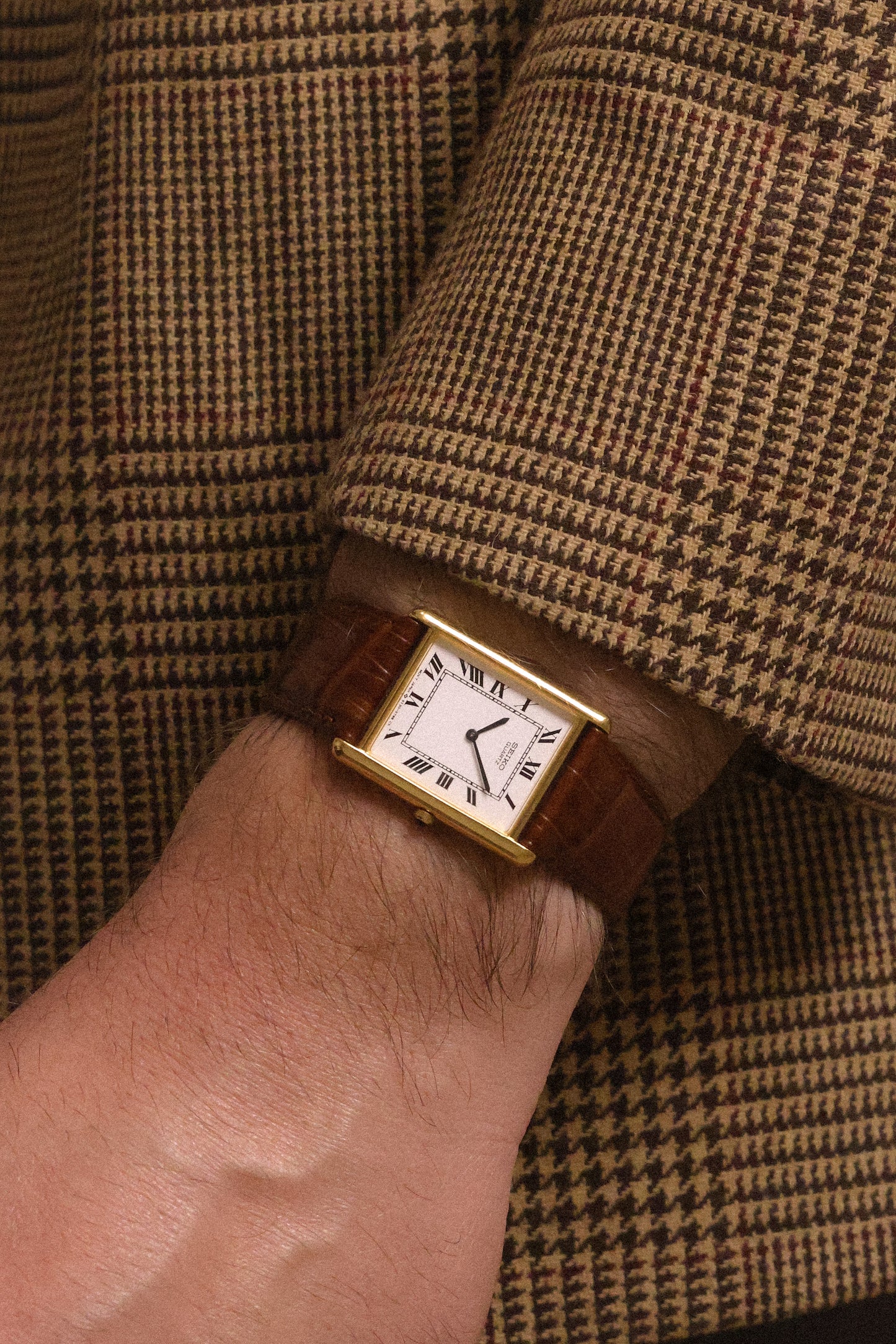 1990 Seiko Roman Tank